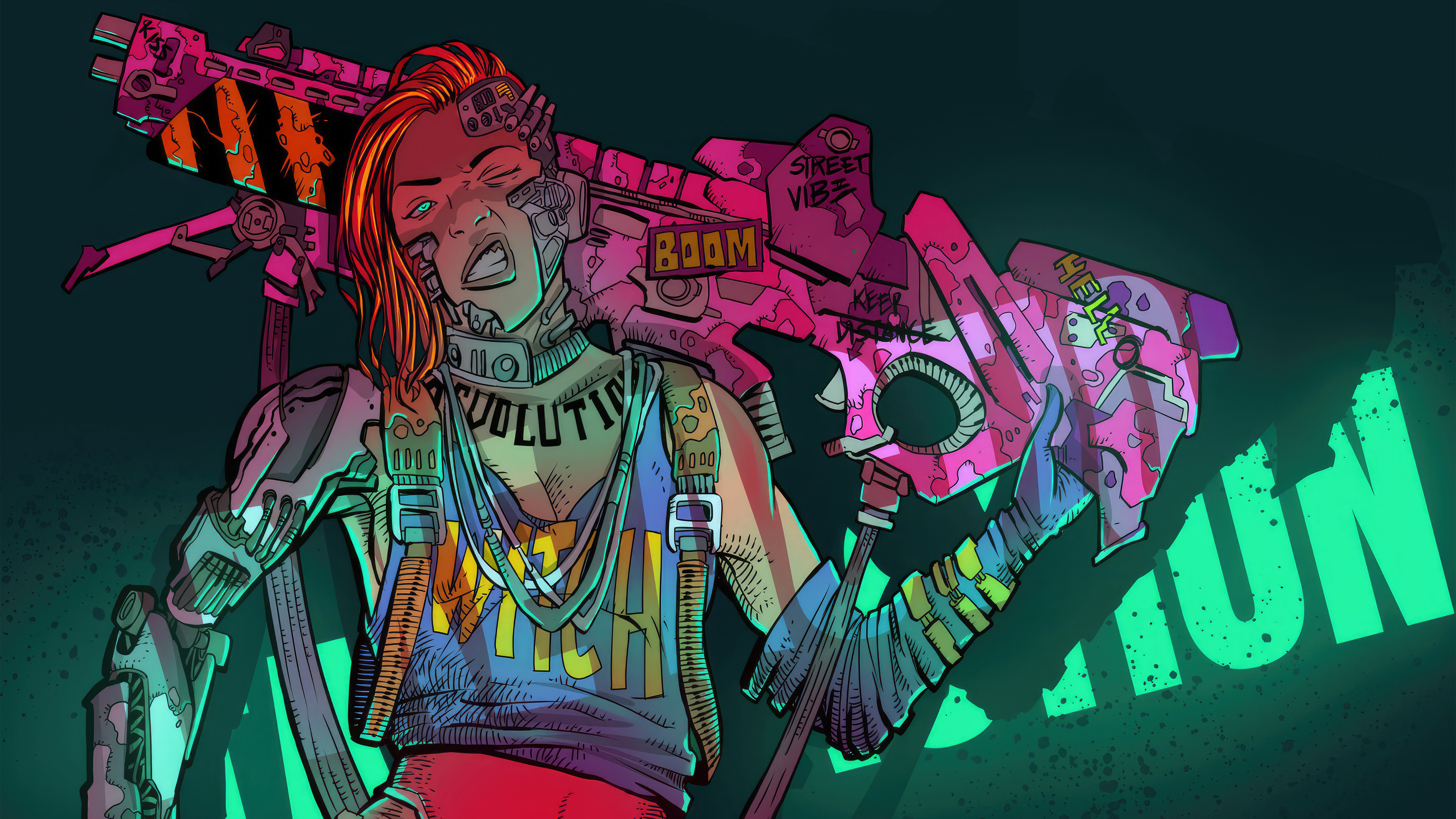 Cyberpunk Girl Art Wallpapers - Wallpaper Cave