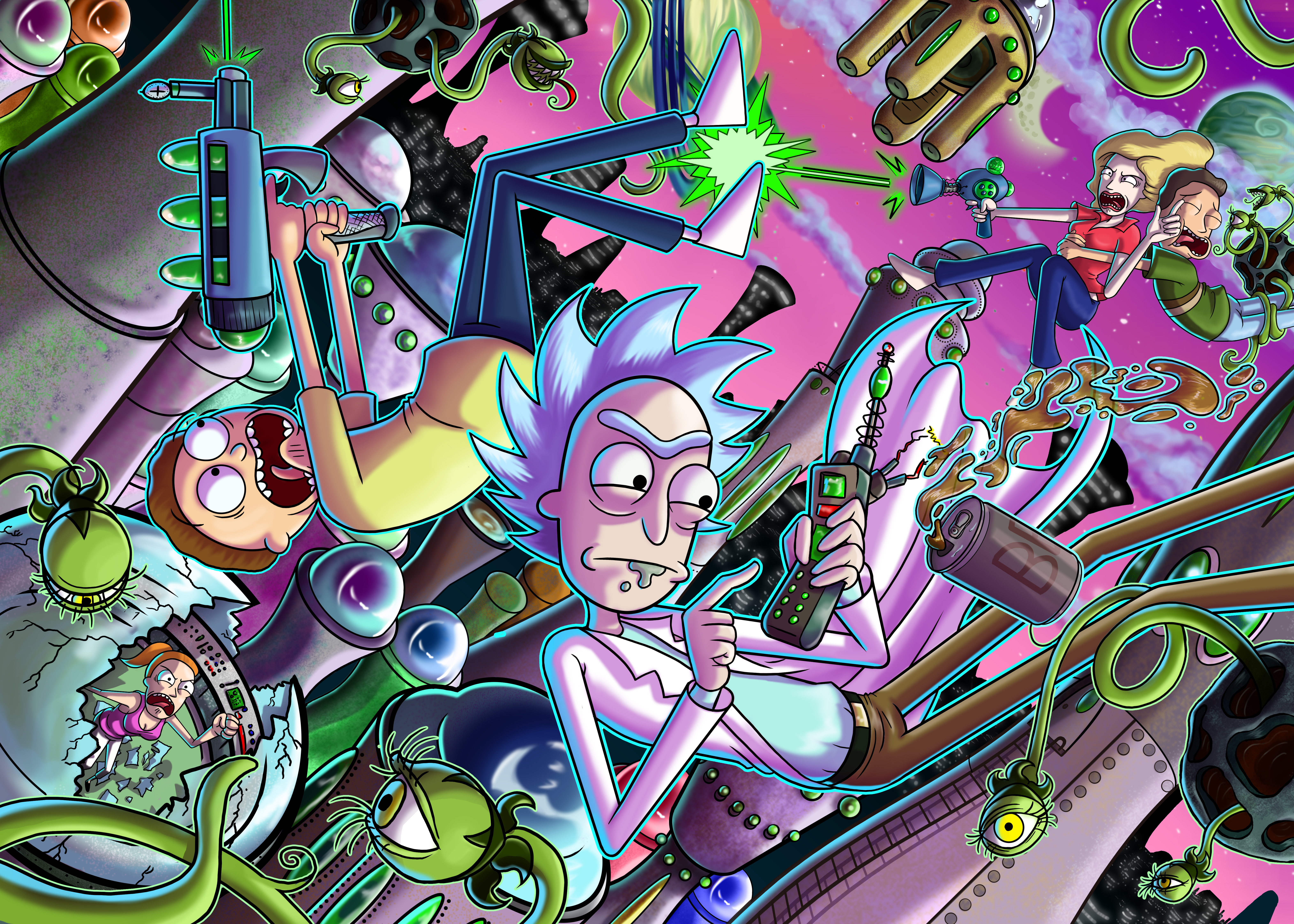 640x1136 Rick And Morty Season 4 2020 iPhone 5,5c,5S,SE ,Ipod Touch ,HD 4k  Wallpapers,Images,Backgrounds,Photos and Pictures