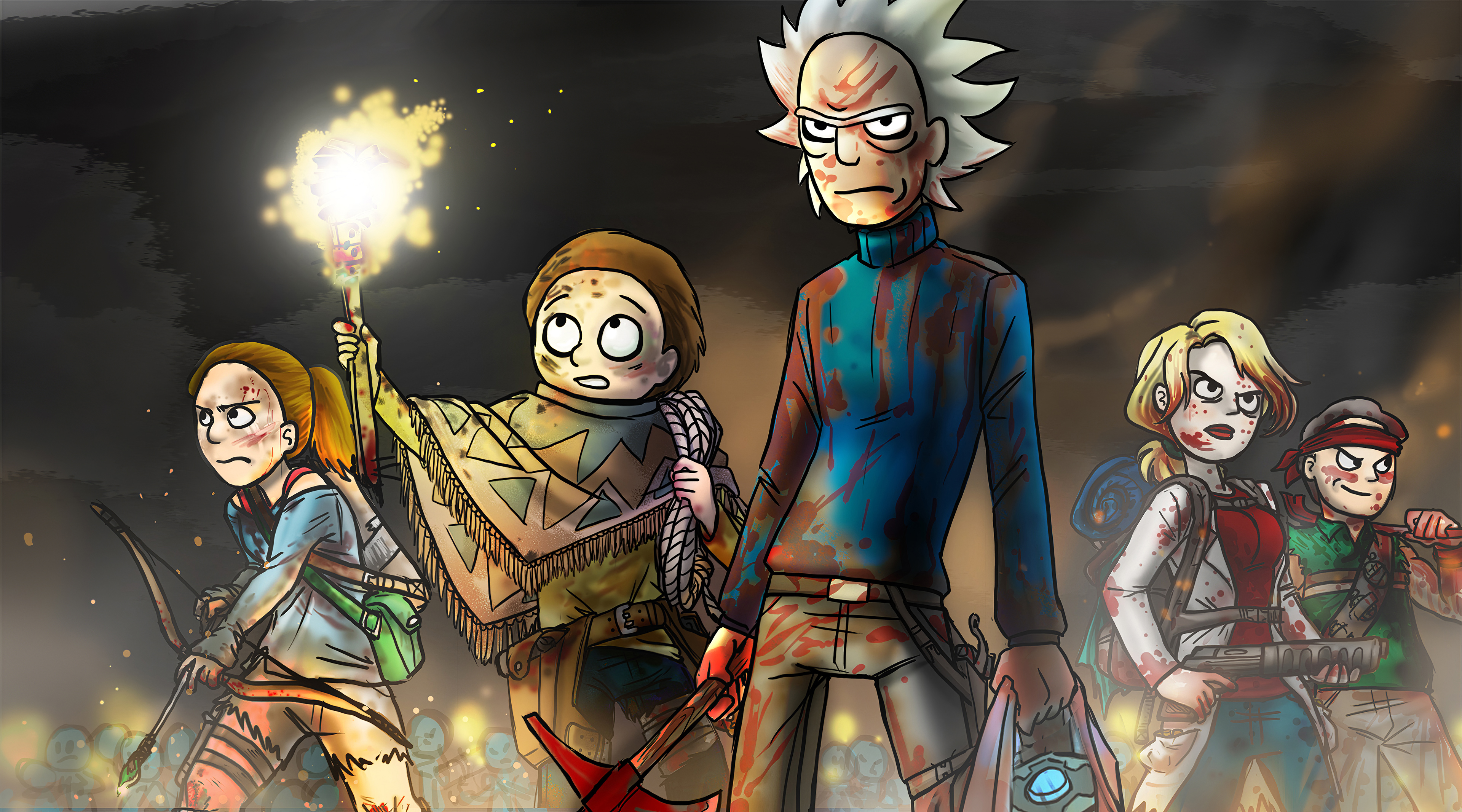 Rick And Morty Warpath 4k, HD Tv Shows, 4k Wallpapers ...
