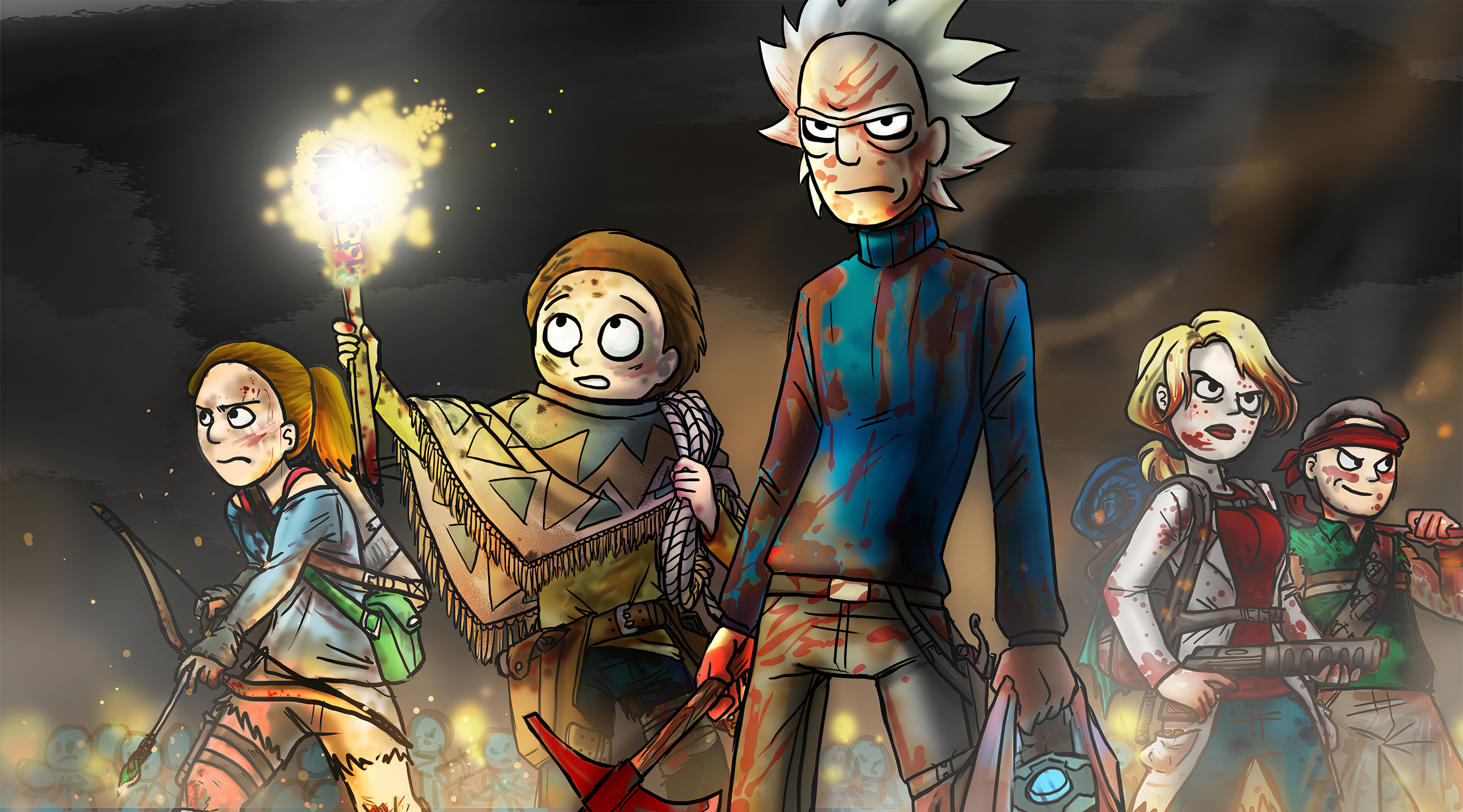 Morty Smith Rick and Morty 4K HD Fortnite Wallpapers