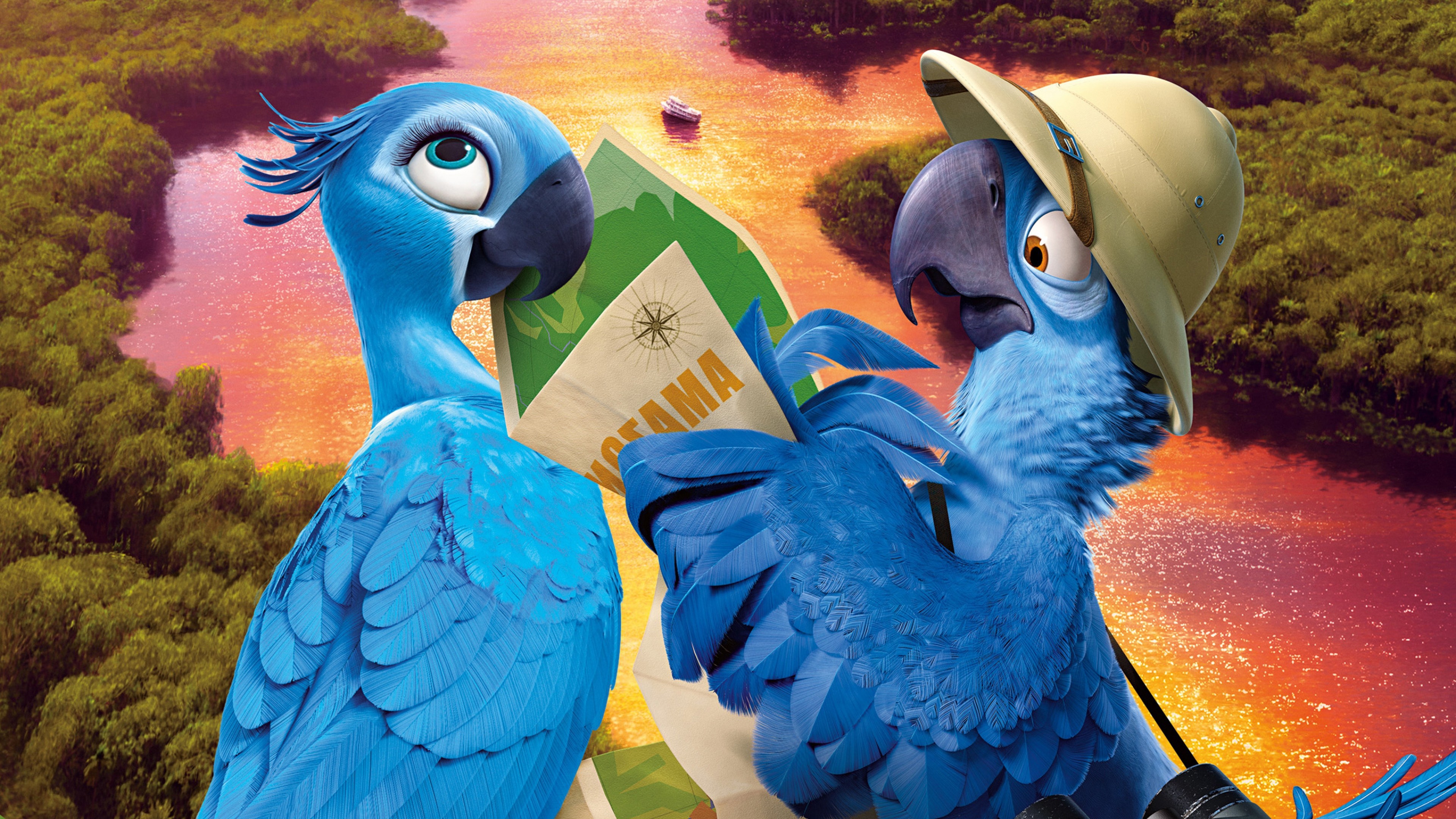 Rio 2 Wallpaper Blu