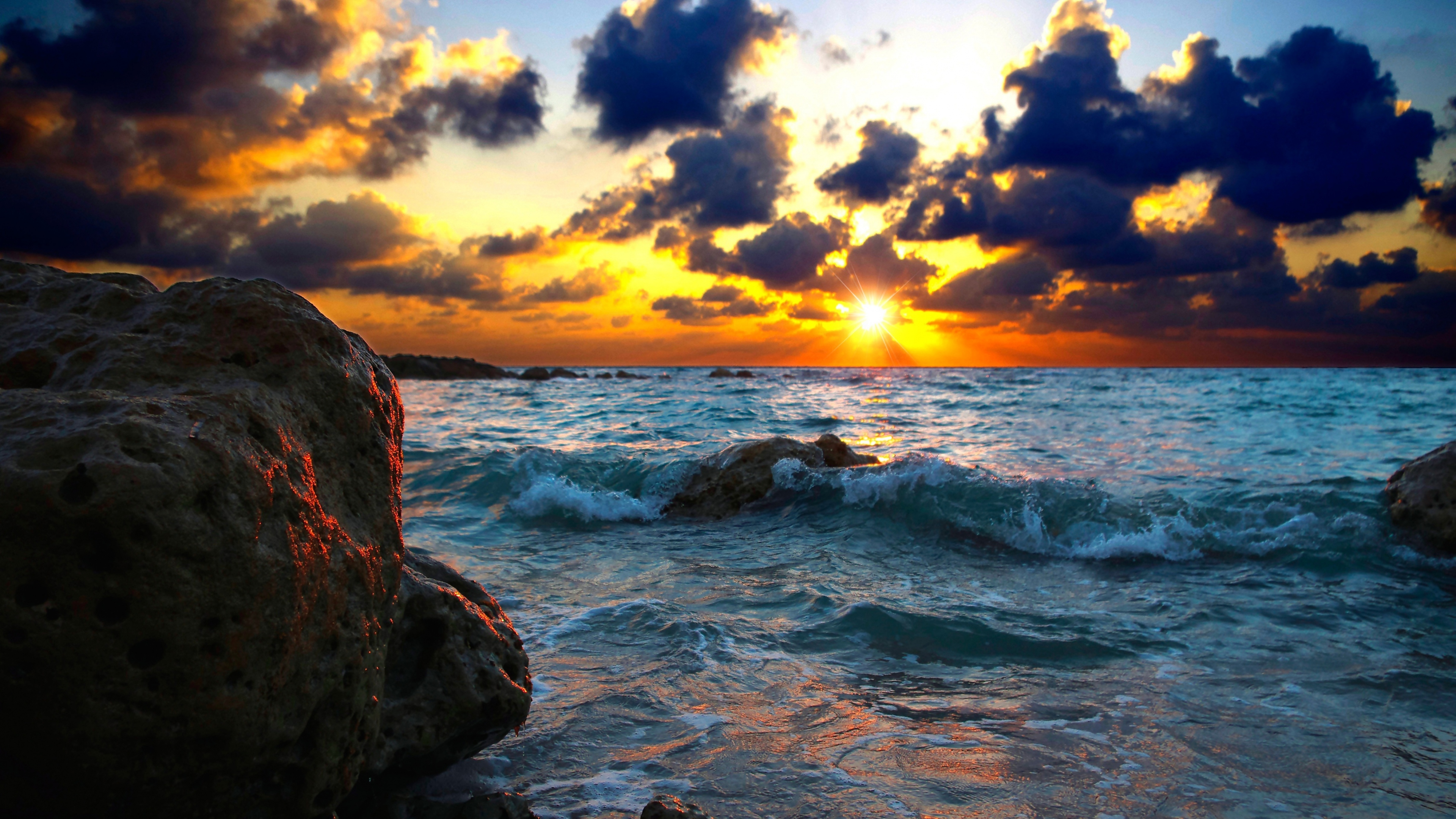 Sea Sunset, HD Nature, 4k Wallpapers ...