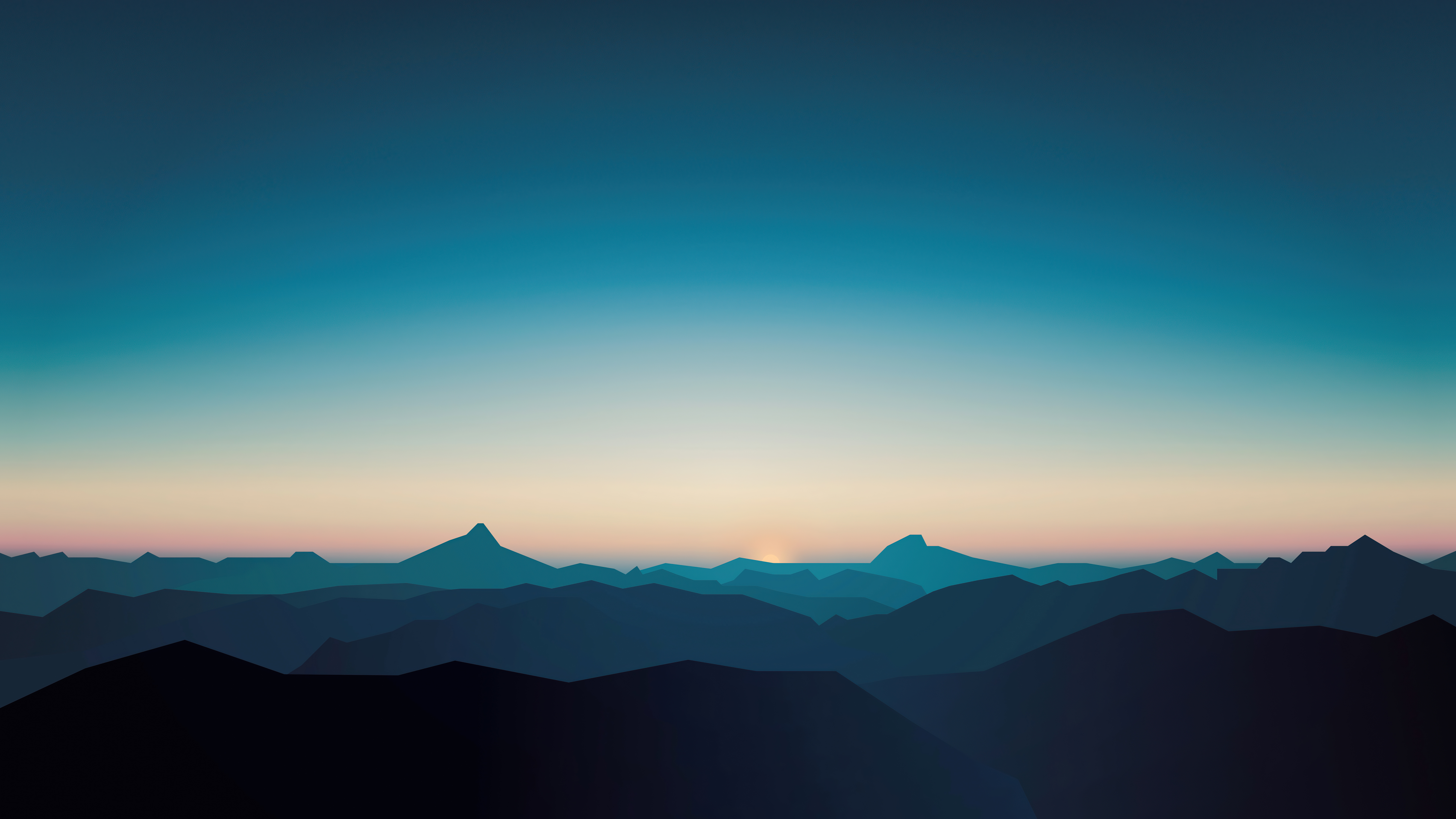 Silent Mountains Minimal 8k, HD Artist, 4k Wallpapers, Images, Backgrounds,  Photos and Pictures
