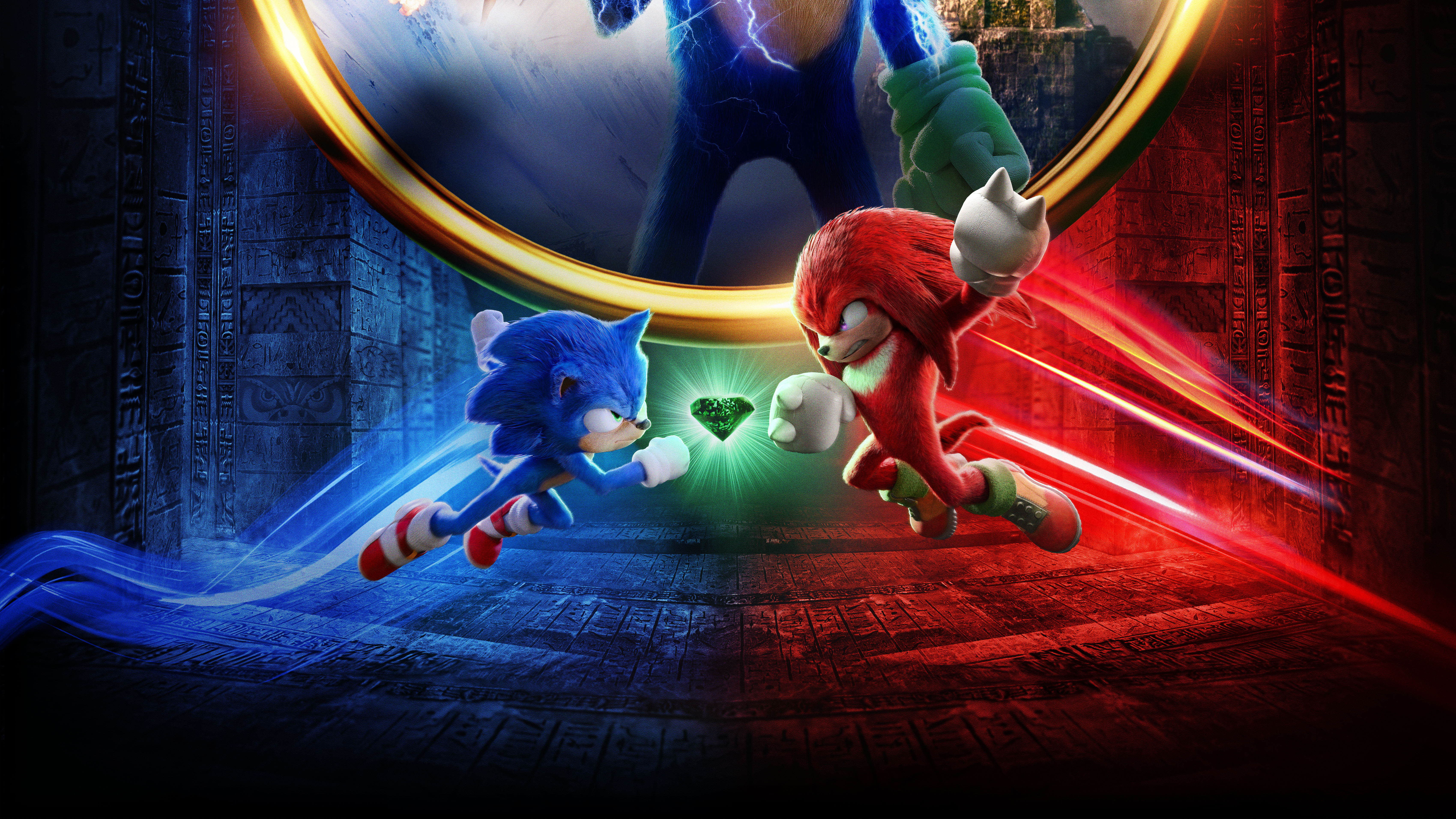 HD wallpaper Sonic Sonic 2 The Movie Sonic the Hedgehog movie poster   Wallpaper Flare