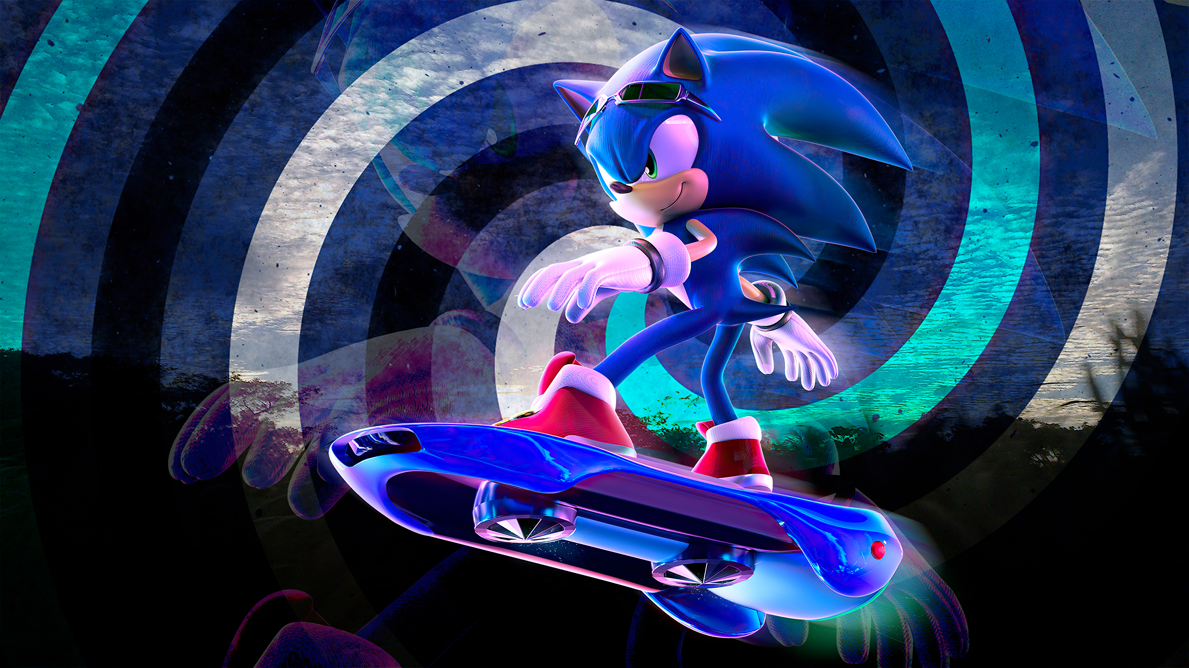 Sonic Frontiers Game Art 4K Wallpaper iPhone HD Phone #6420h