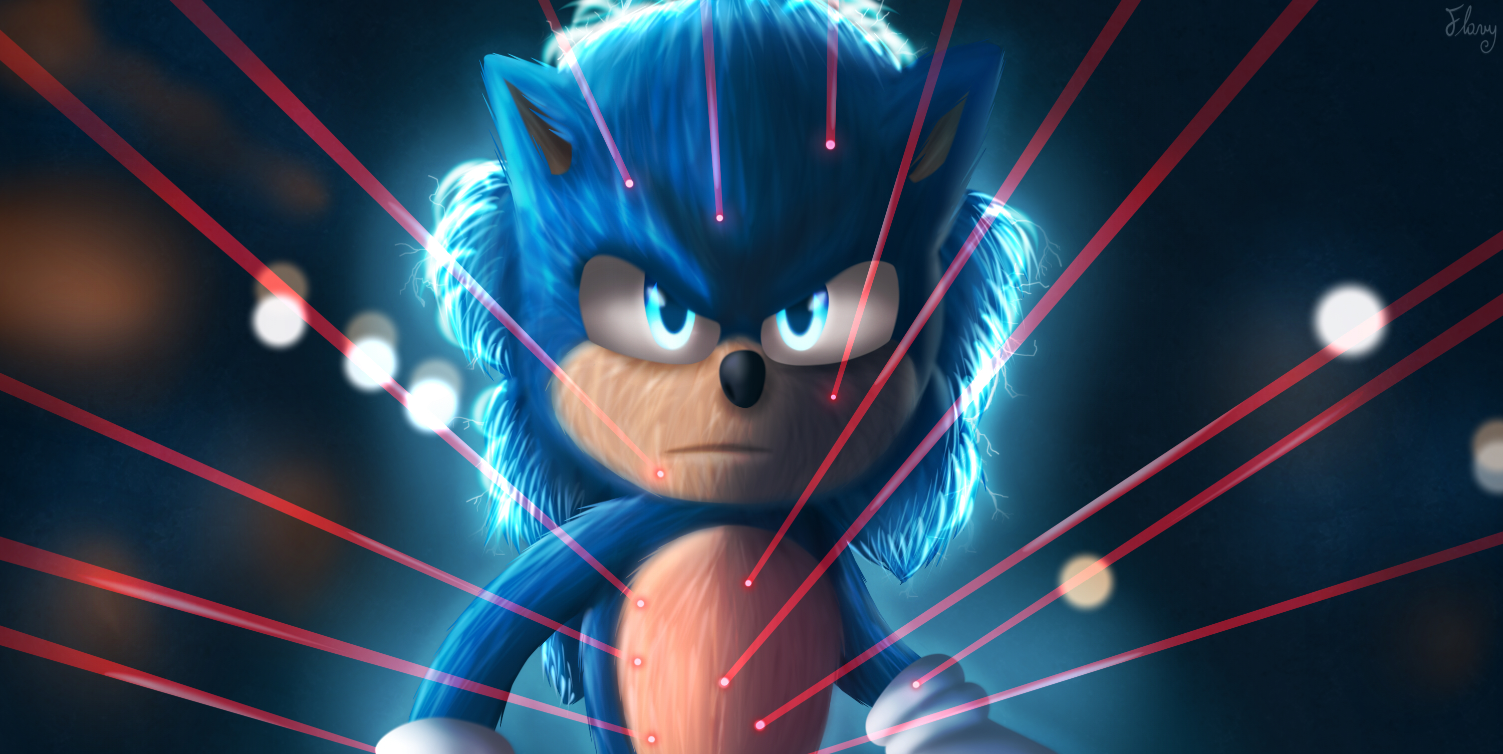 Sonic The Hedgehog4k Art, HD Movies, 4k Wallpapers, Images, Backgrounds