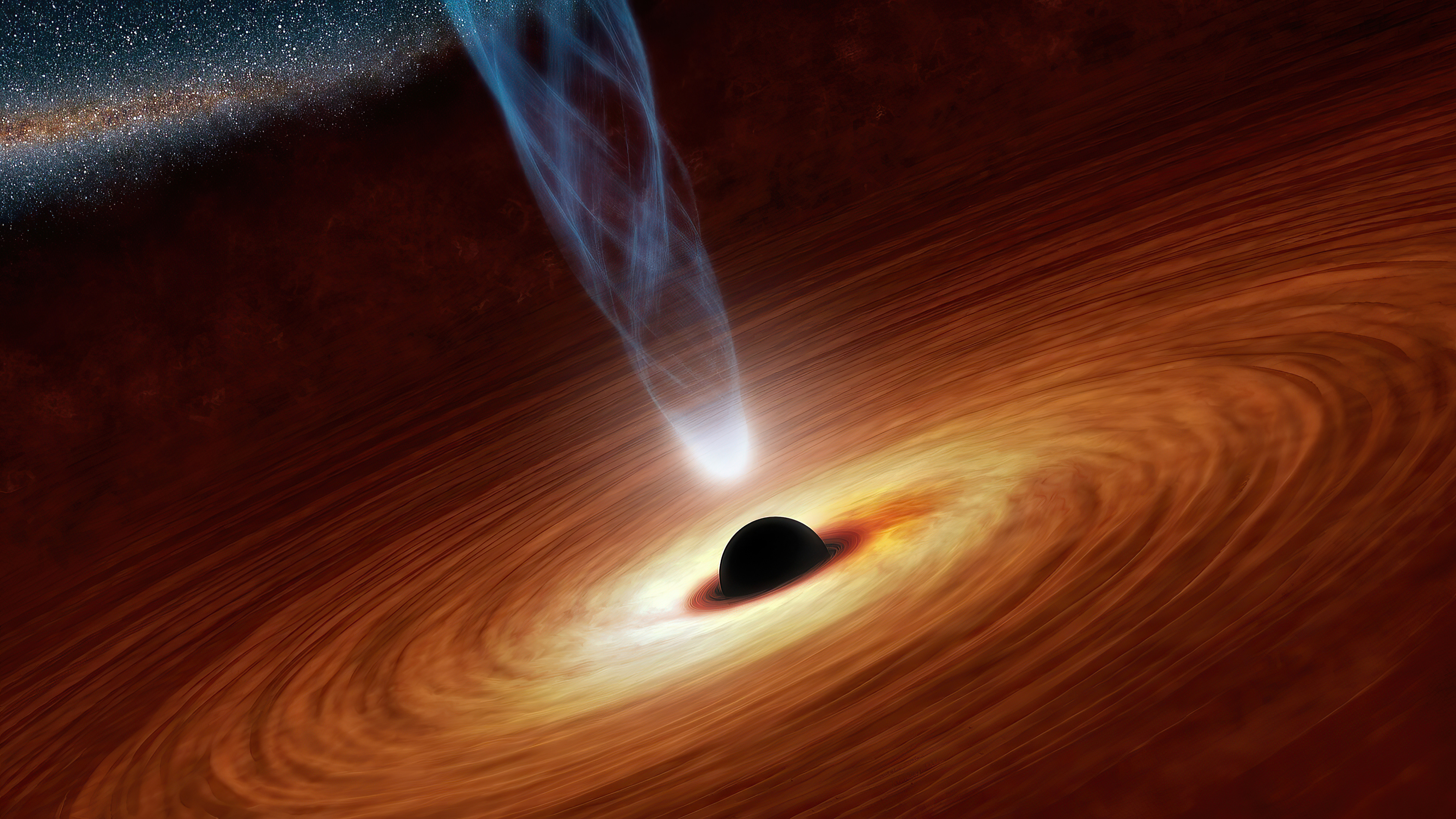 Black Holes In Space Wallpaper