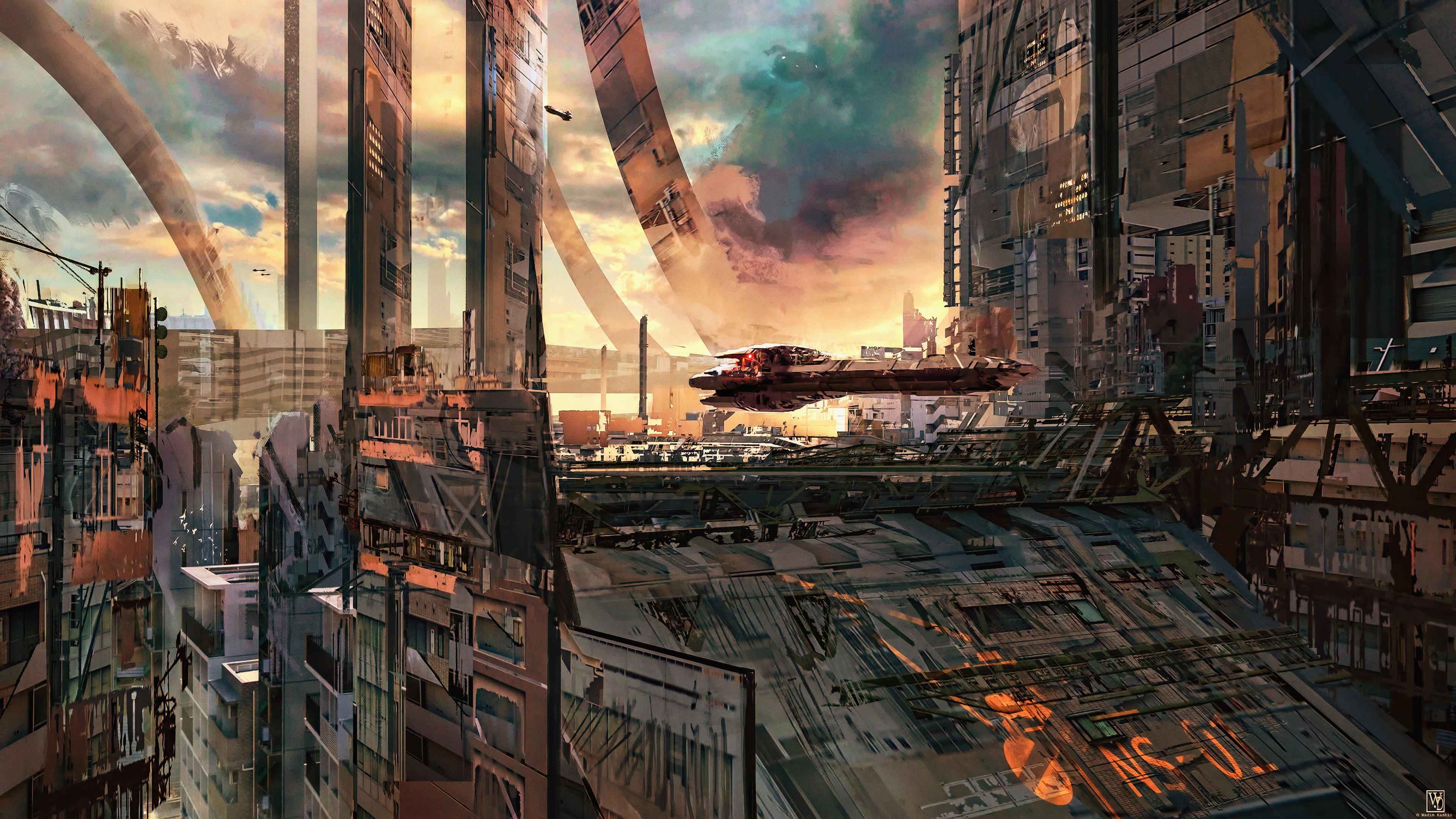 Spaceship 3d Science Fiction 4k, HD Artist, 4k Wallpapers ...