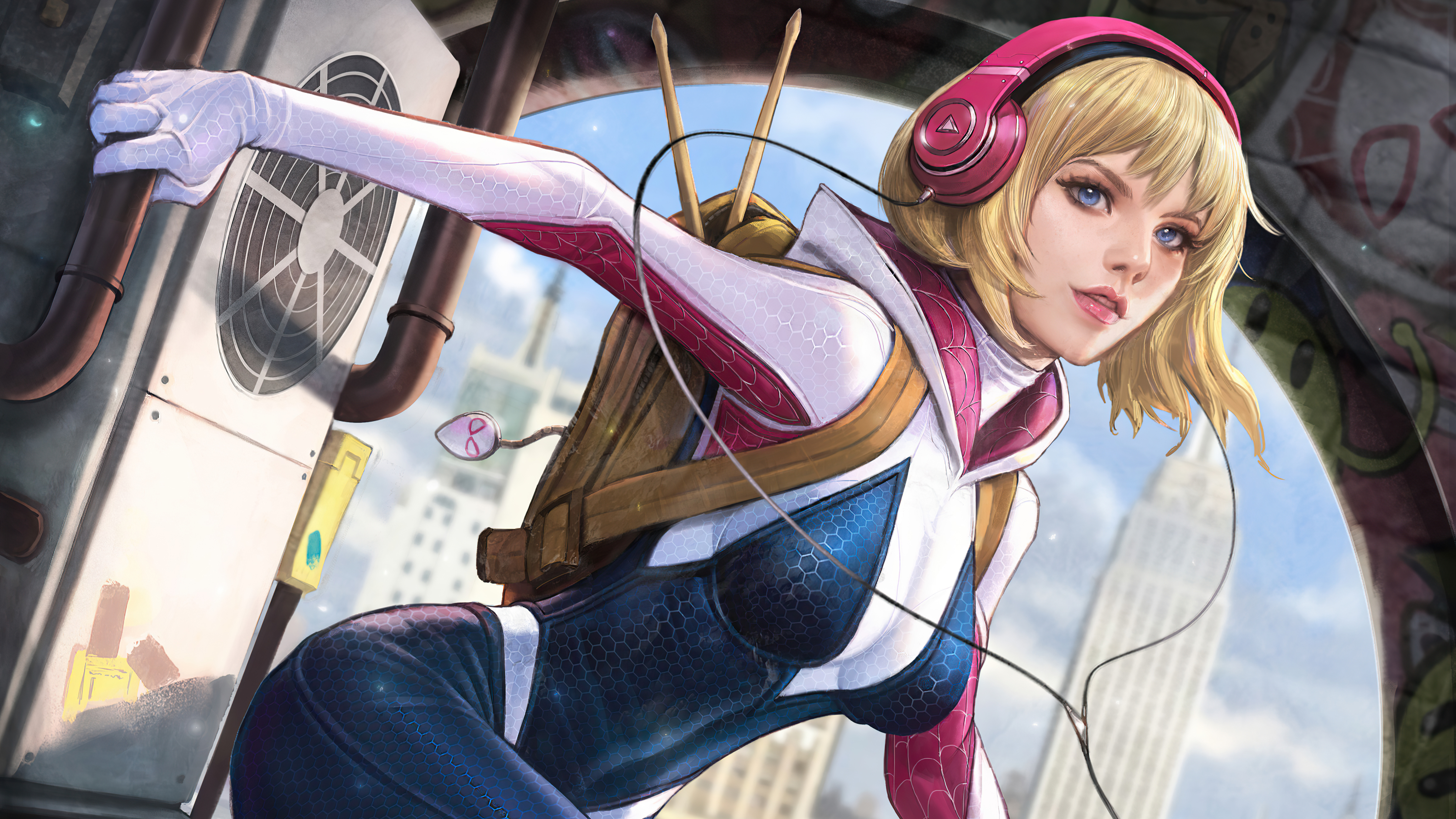 Spider Gwen Comic Art 5k, HD Superheroes, 4k Wallpapers, Images,  Backgrounds, Photos and Pictures