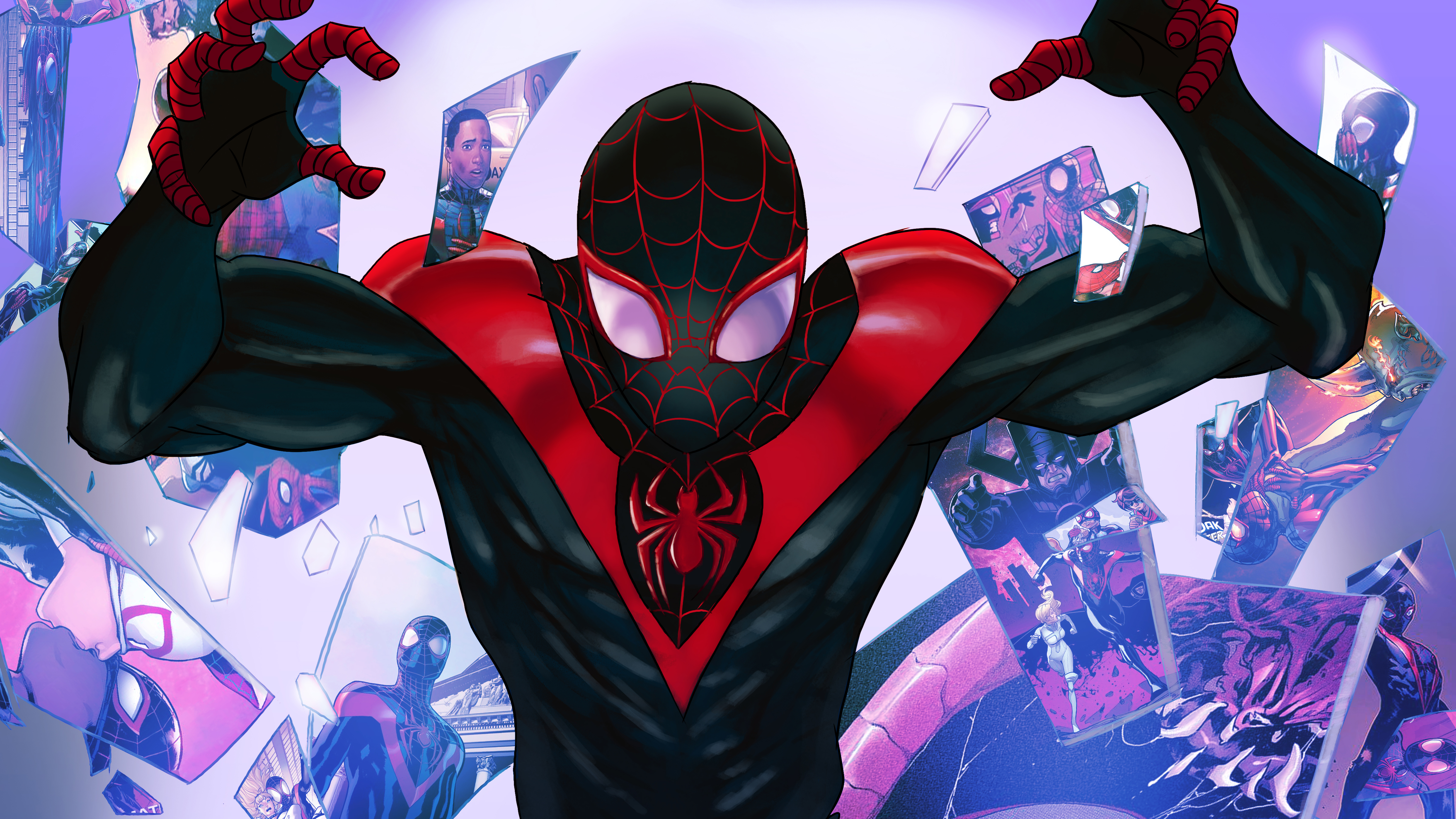 Spider Into Spider Verse 5k, HD Superheroes, 4k Wallpapers, Images ...