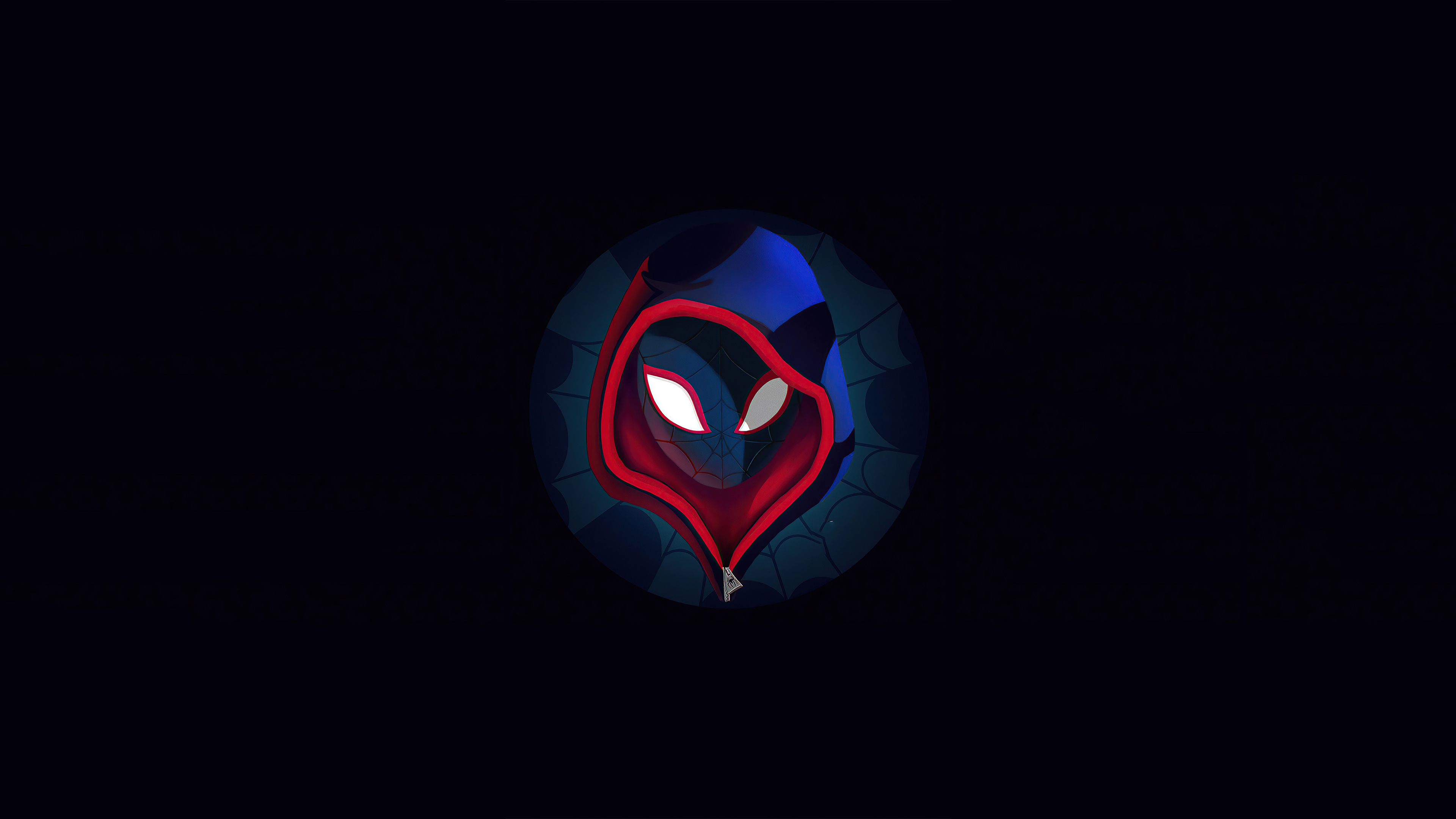 Minimalist Spiderman 4K Wallpaper