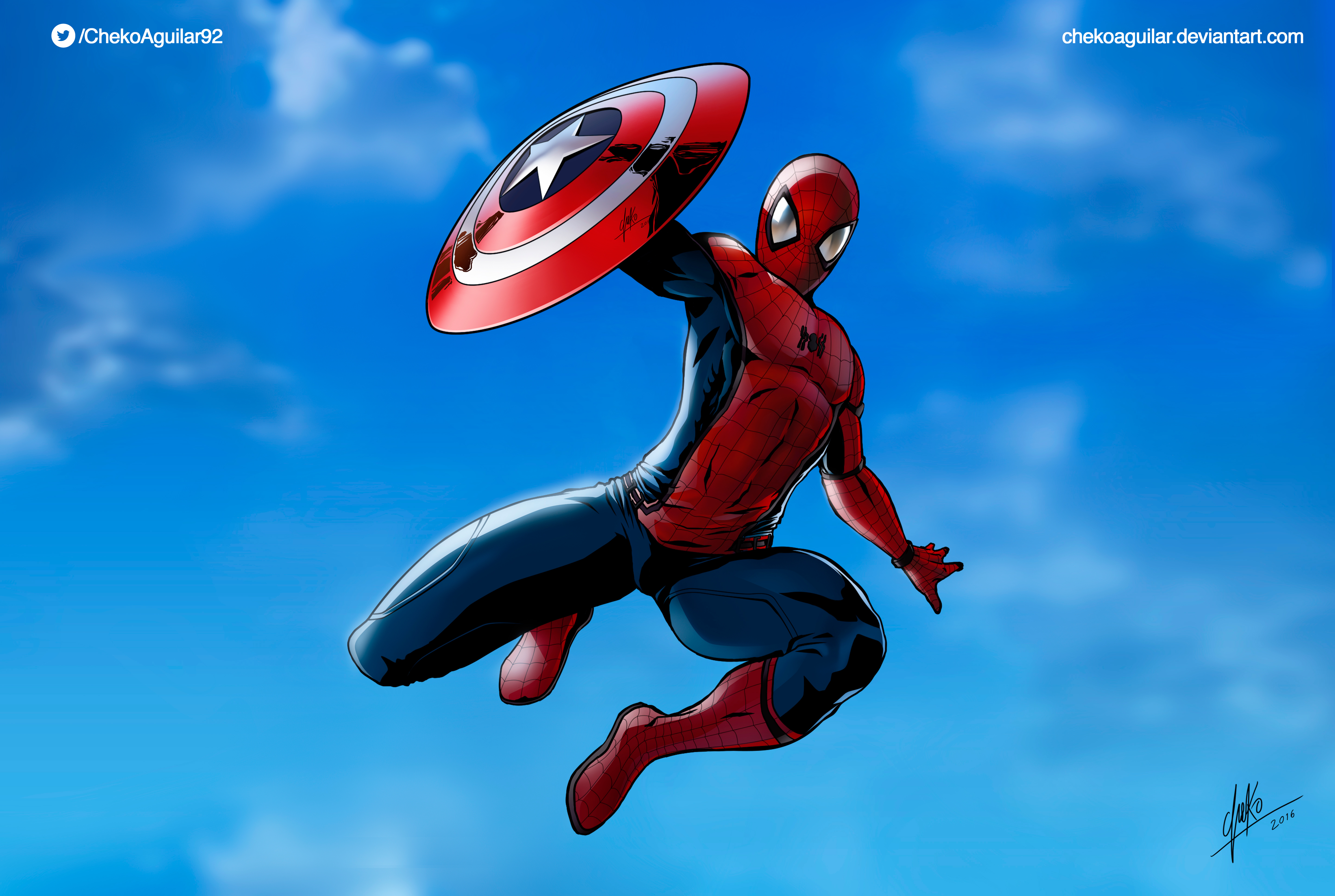 Spider Man Civil War, HD Superheroes