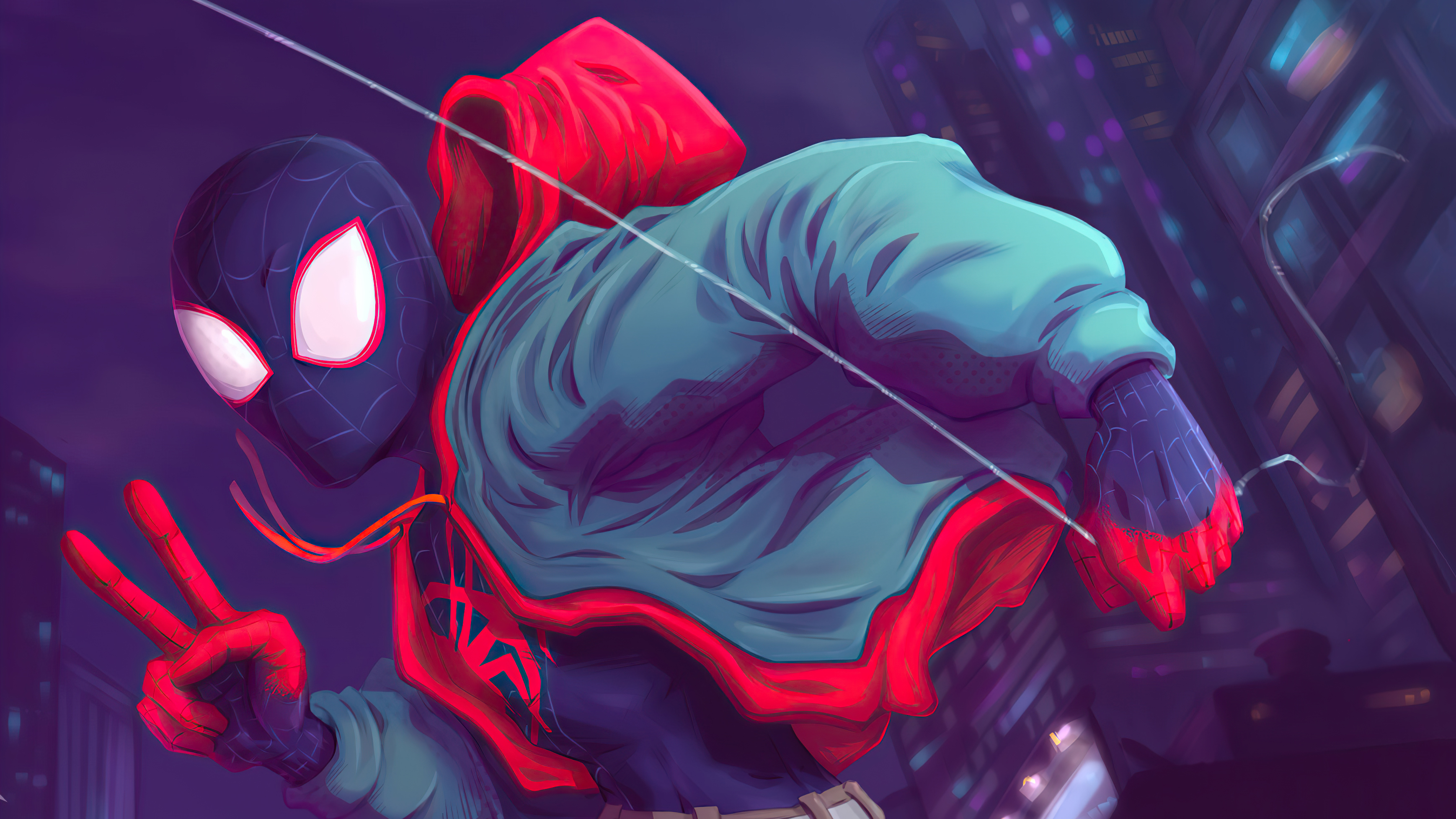 1366x768 Spider Verse Spider Man 4k 1366x768 Resolution HD 4k Wallpapers,  Images, Backgrounds, Photos and Pictures