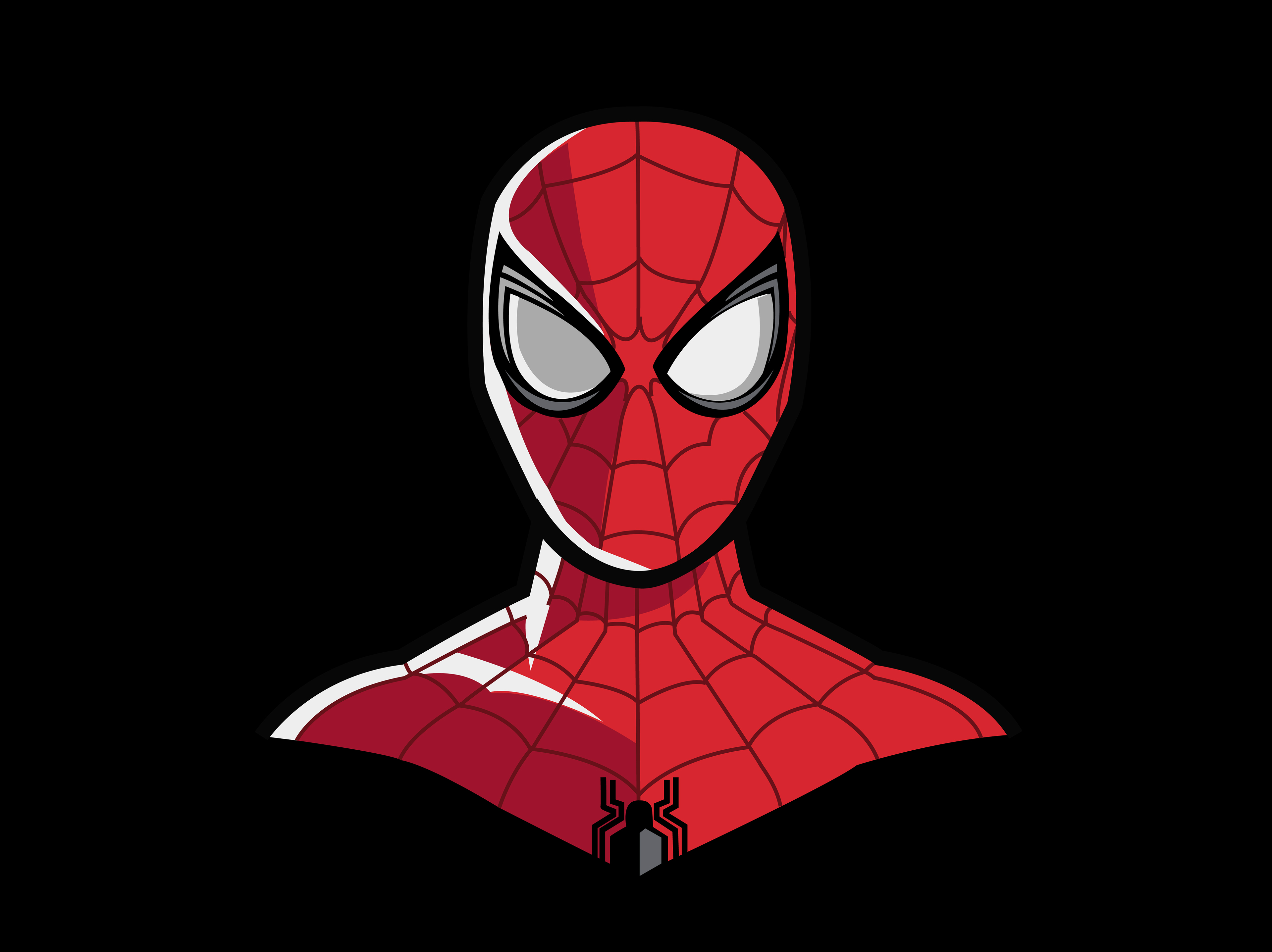 2048x1152 Spiderman 4k Minimal 2048x1152 Resolution HD 4k Wallpapers,  Images, Backgrounds, Photos and Pictures