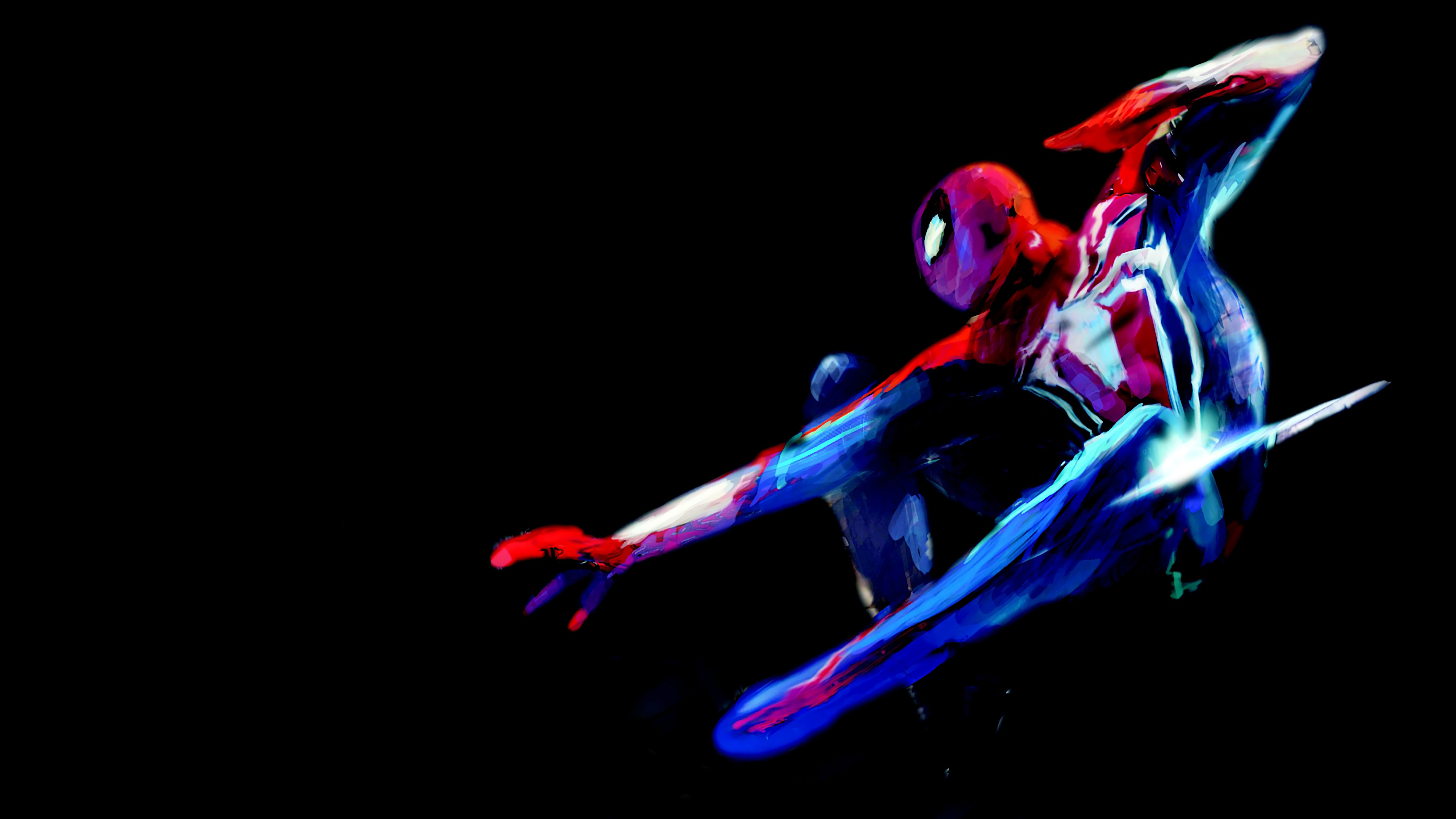 Featured image of post Spiderman Wallpaper 4K Black Background Spiderman closeup artwork hd 4k behance artist digital art