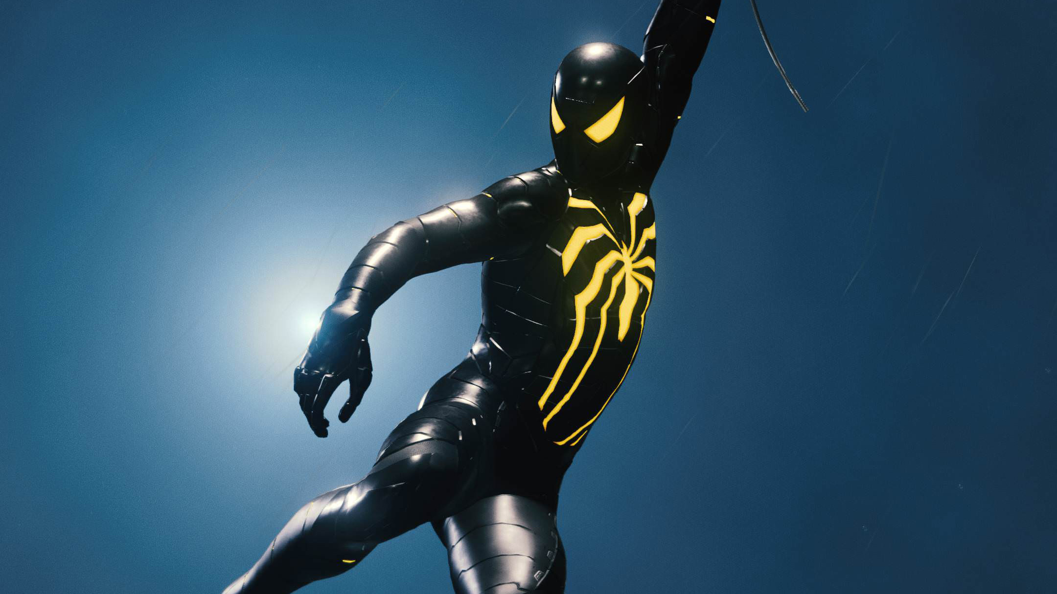 Spiderman Dark Black Suit Wallpaper HD Games Wallpapers 4k Wallpapers 