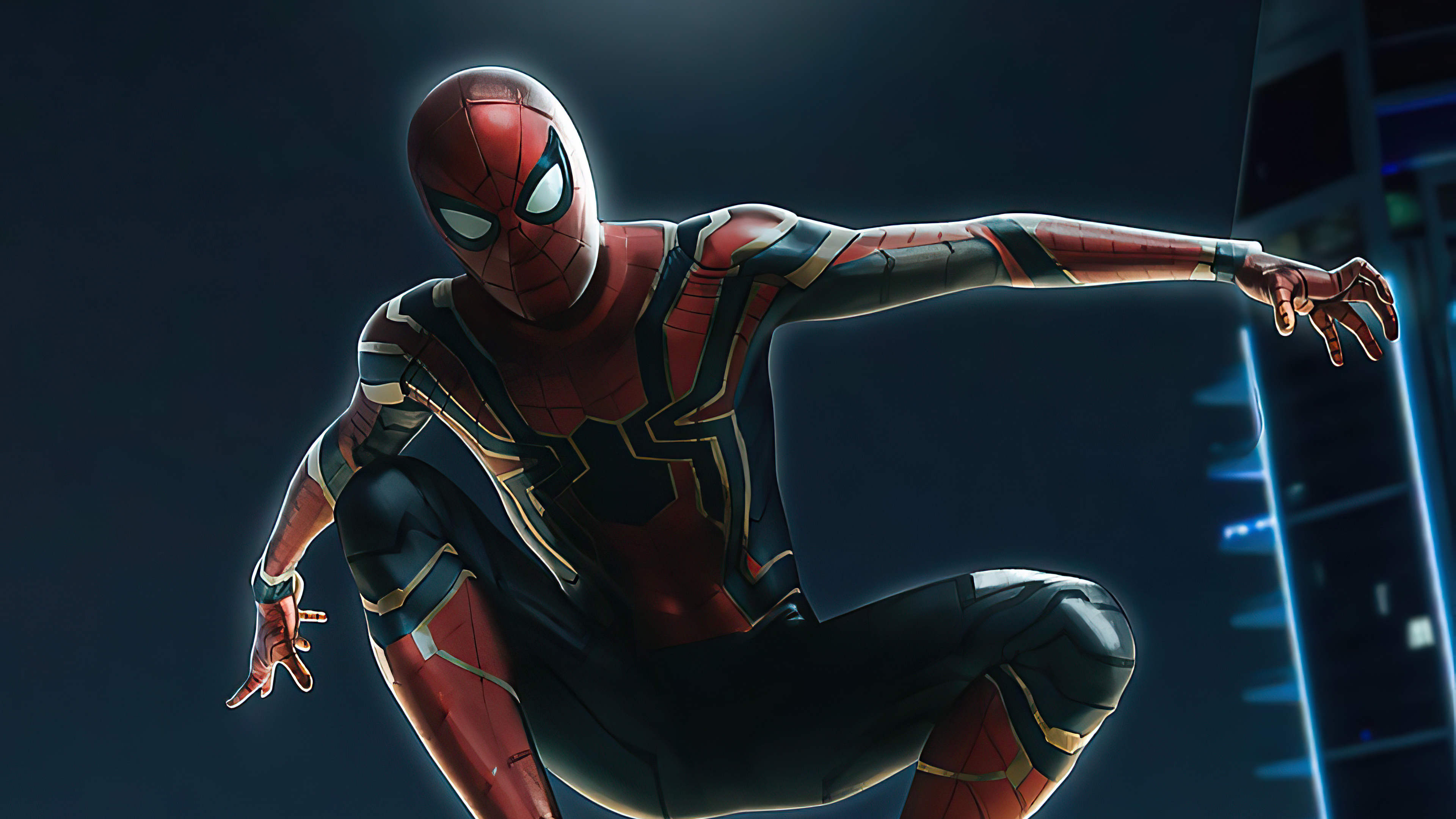 Spiderman Iron Suit 4k, HD Superheroes, 4k Wallpapers, Images, Backgrounds,  Photos and Pictures