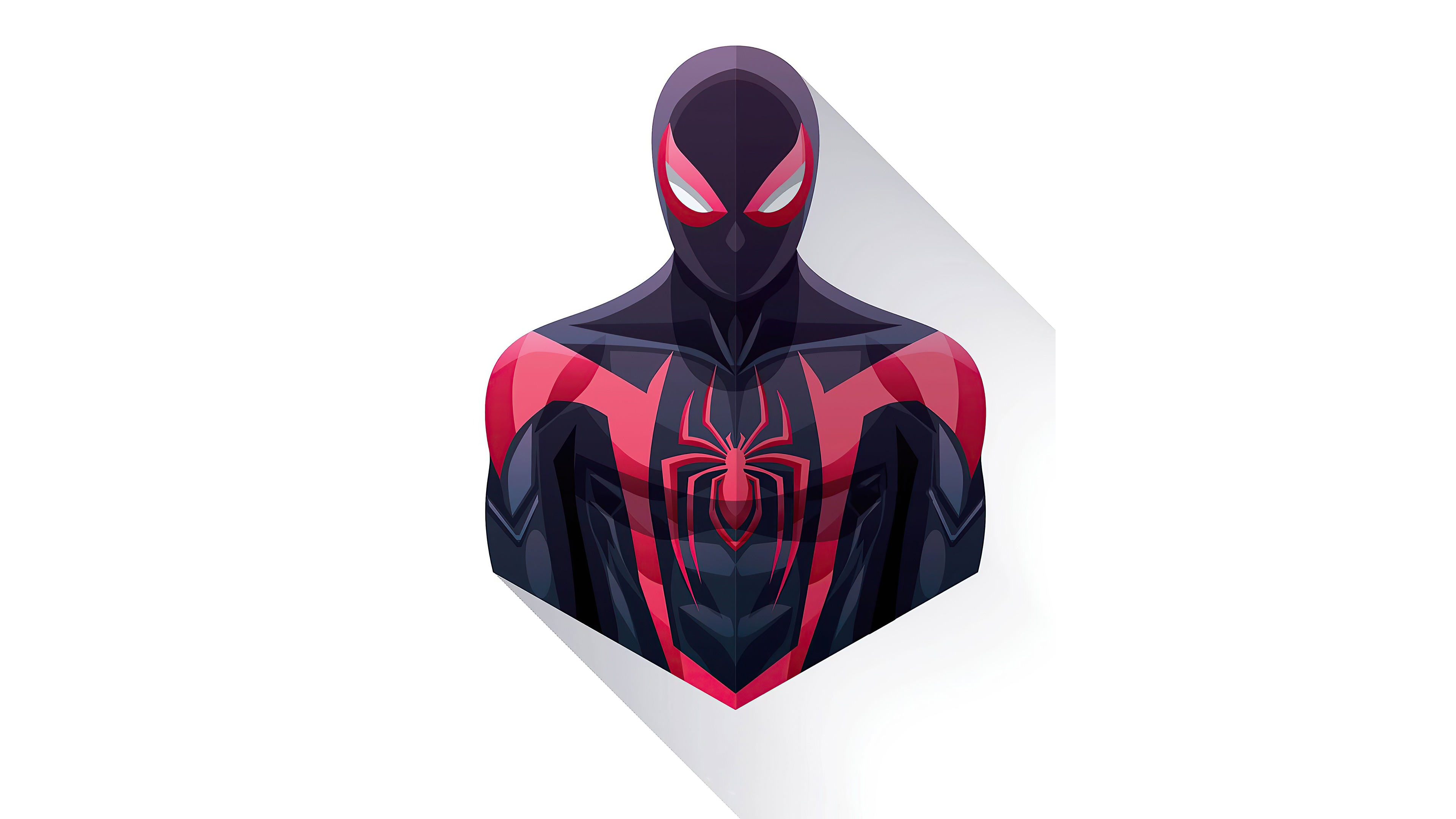 Spiderman Miles Minimalism, HD Superheroes, 4k Wallpapers, Images,  Backgrounds, Photos and Pictures