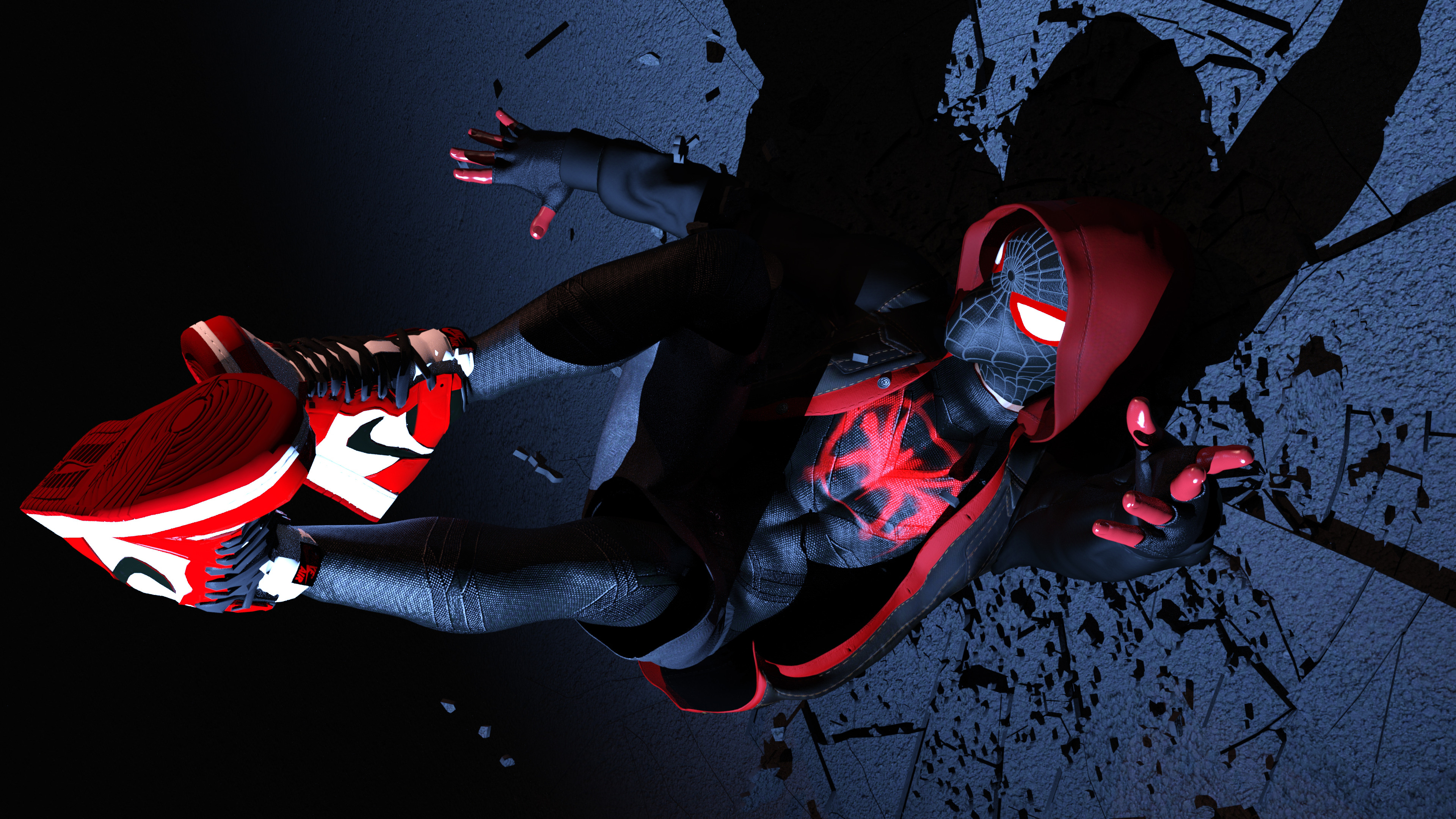 Spiderman Miles Morales 4k Hd Superheroes 4k Wallpapers Images