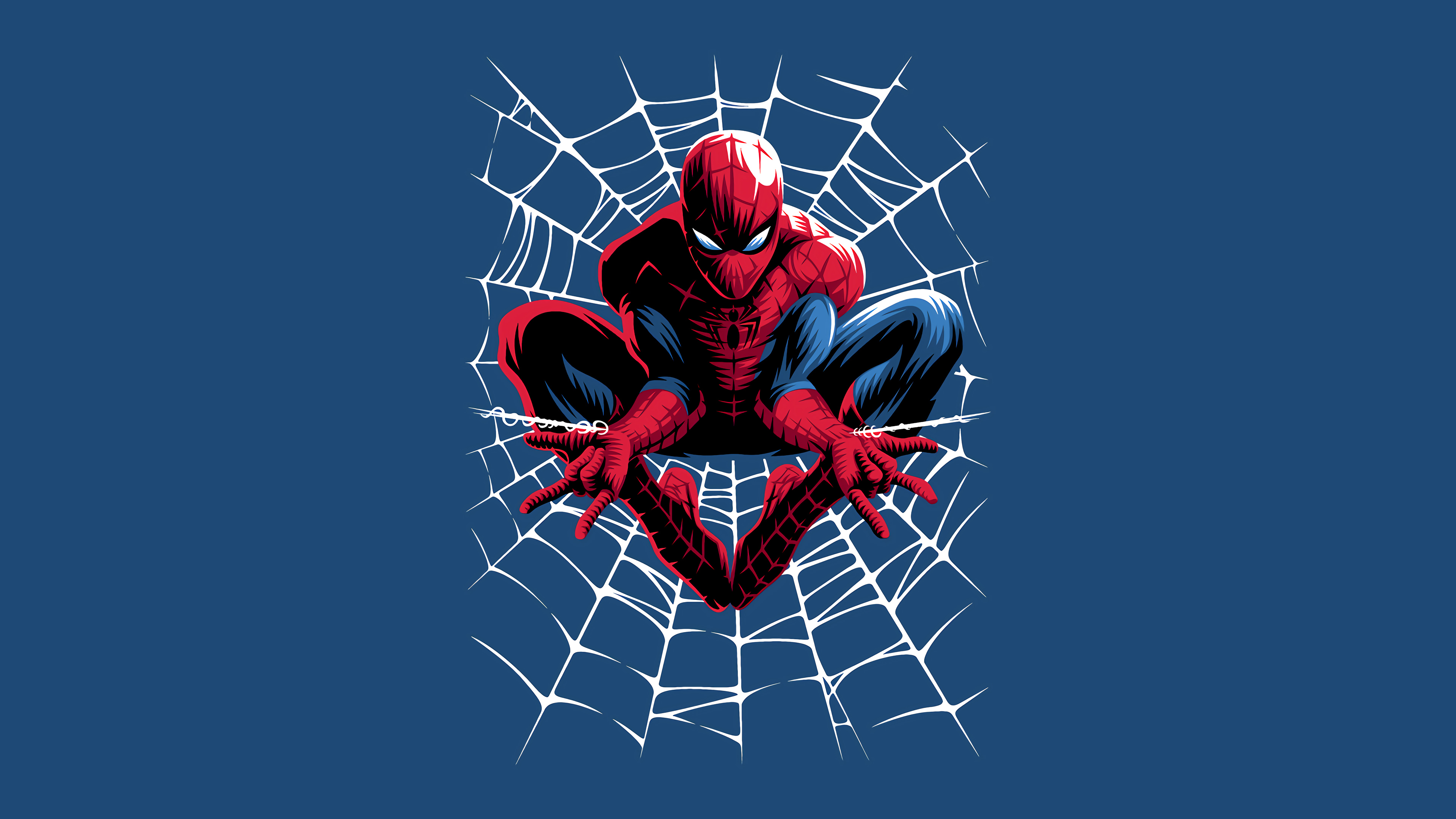 Spiderman Web Minimal 4k, HD Superheroes, 4k Wallpapers, Images, Backgrounds,  Photos and Pictures