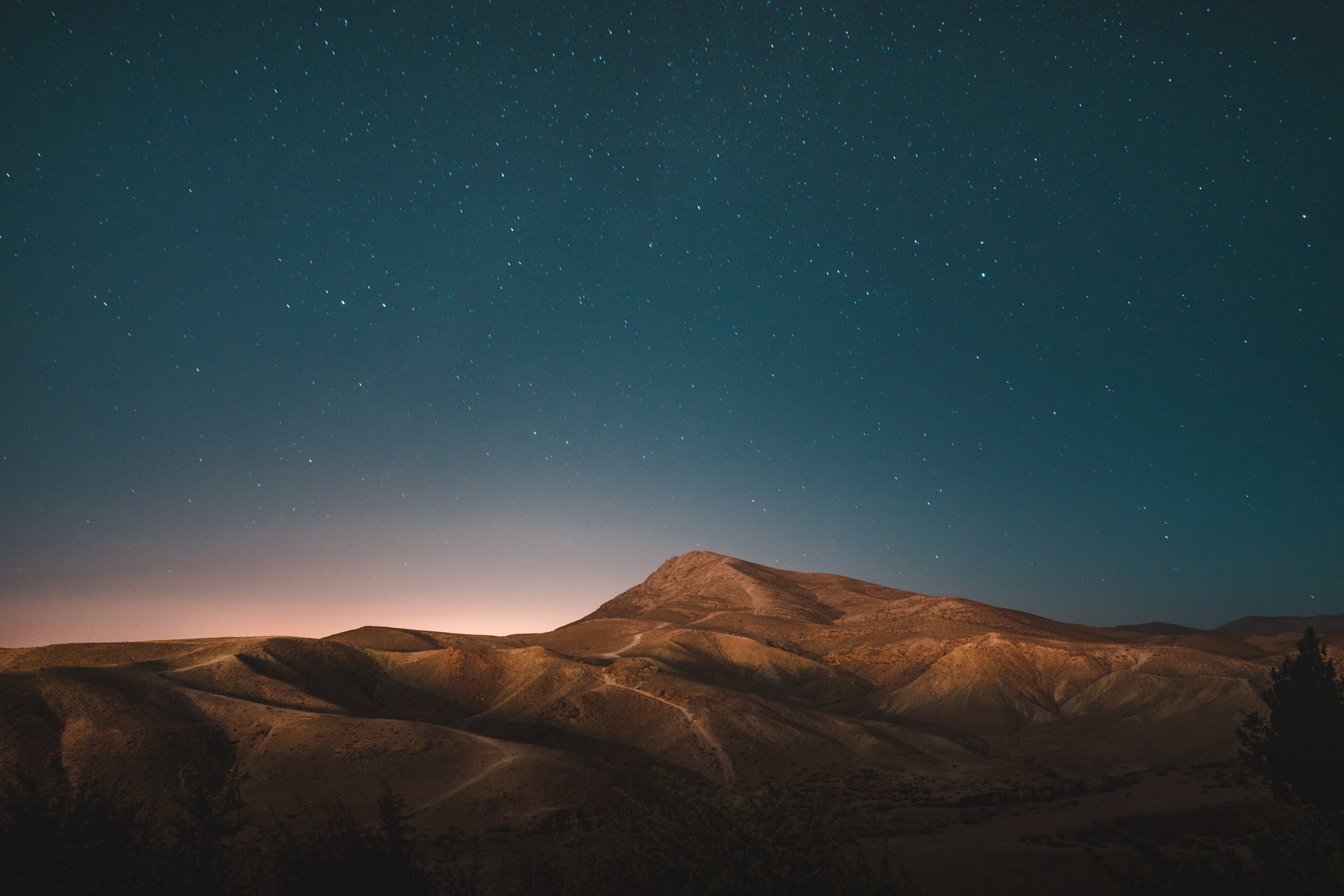 Stars Over Desert Mountains 5k, HD Nature, 4k Wallpapers, Images,  Backgrounds, Photos and Pictures