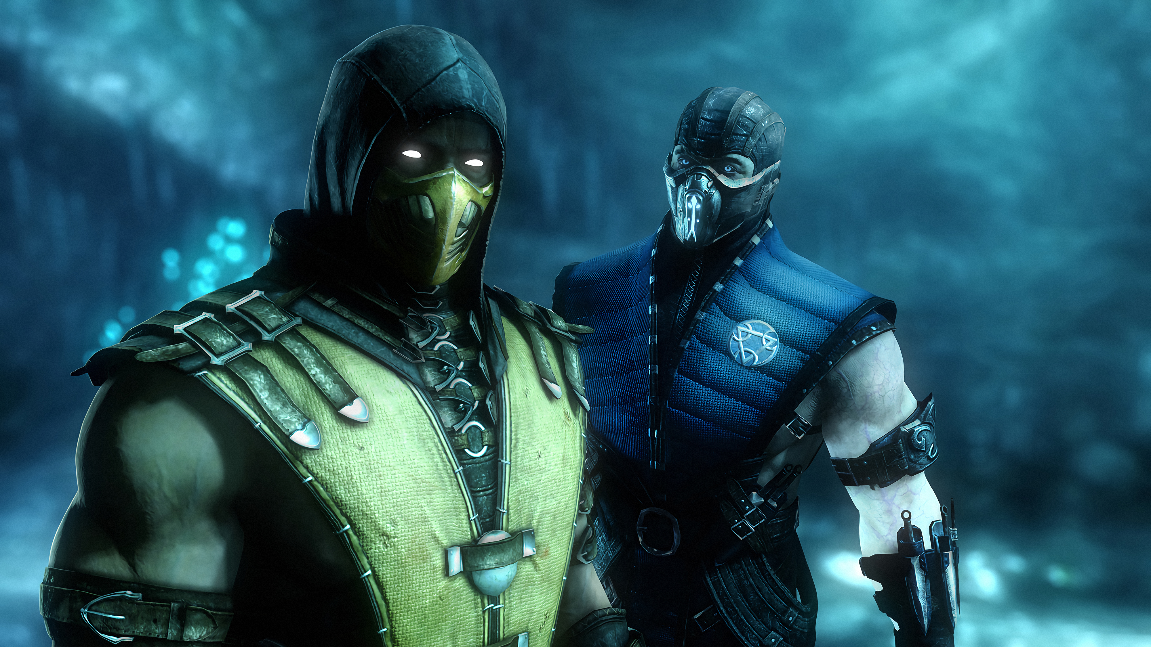 sub zero and scorpion wallpaper