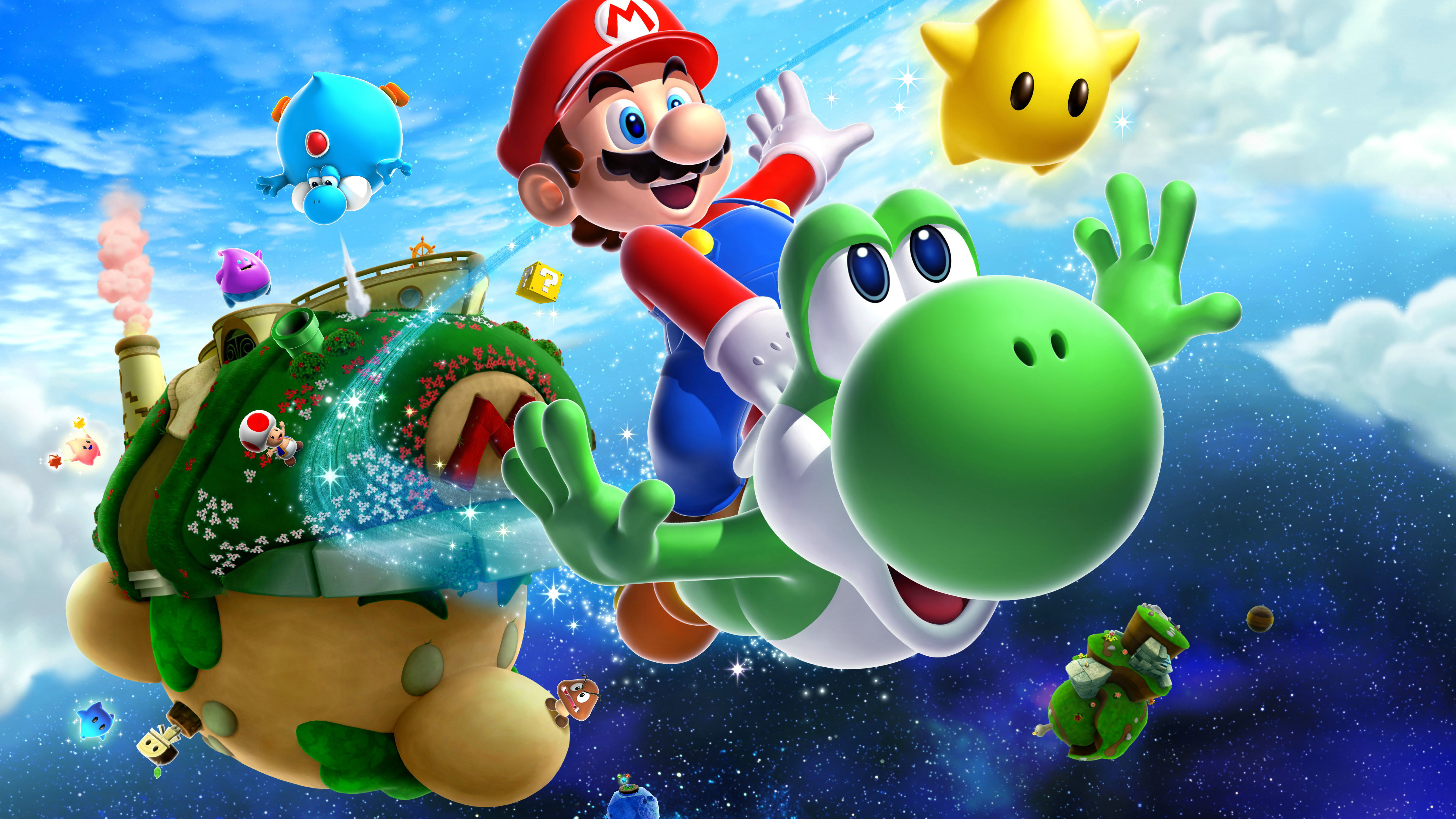 Super Mario Galaxy 2 - trò chơi HD, hình nền, hình ảnh, nền tảng: Với đồ họa HD, trò chơi siêu đẹp và những hình nền, hình ảnh cực chất, Super Mario Galaxy 2 là trò chơi tuyệt vời và hoàn hảo để giải trí hoặc thư giãn.