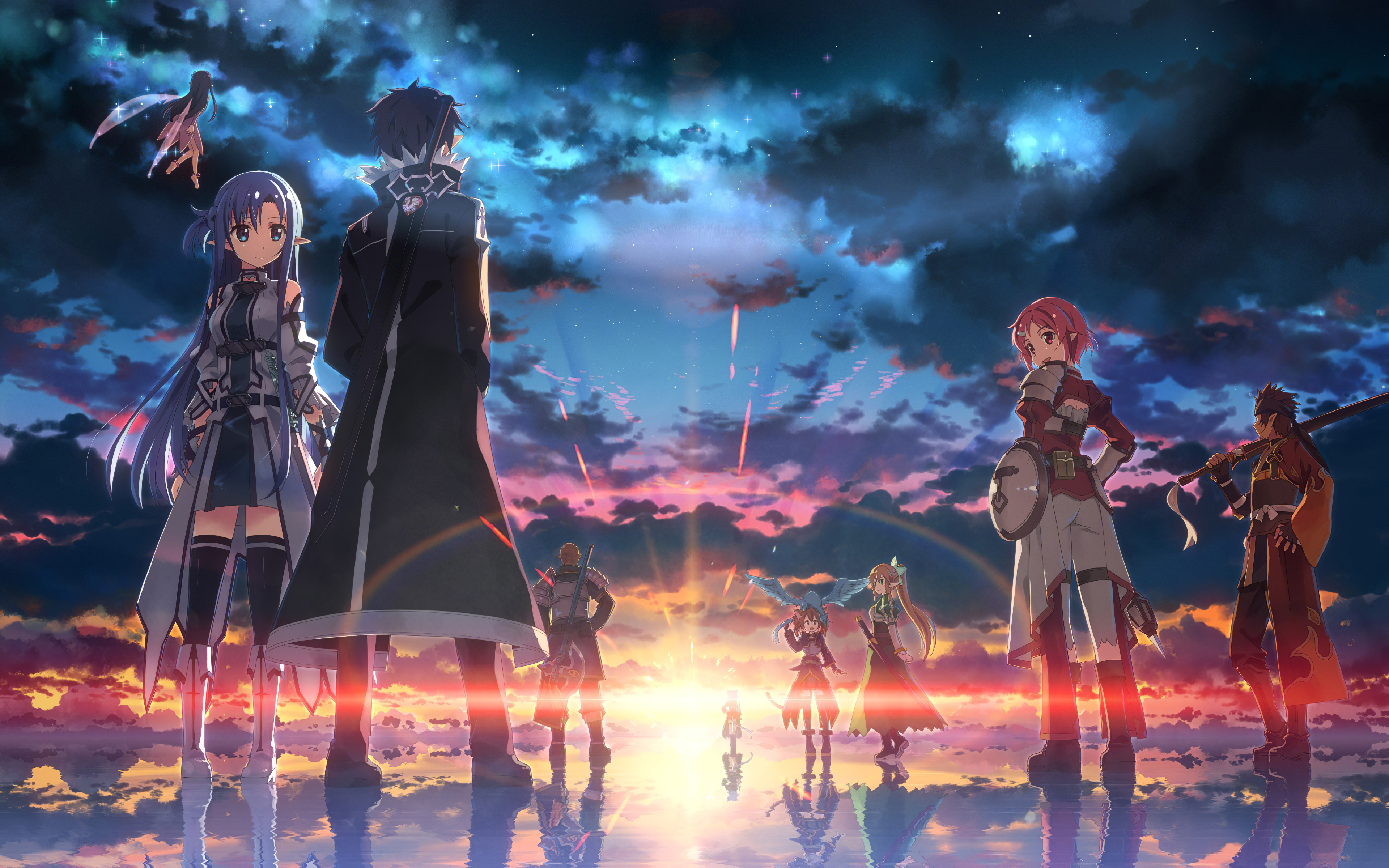 Sword Art Online Anime: Xem Sword Art Online và đắm mình trong thế giới ảo đầy màu sắc, hấp dẫn và đầy thử thách. Những cuộc phiêu lưu đong đầy cảm xúc cùng các nhân vật trong Anime sẽ làm bạn không thể rời mắt khỏi màn hình.