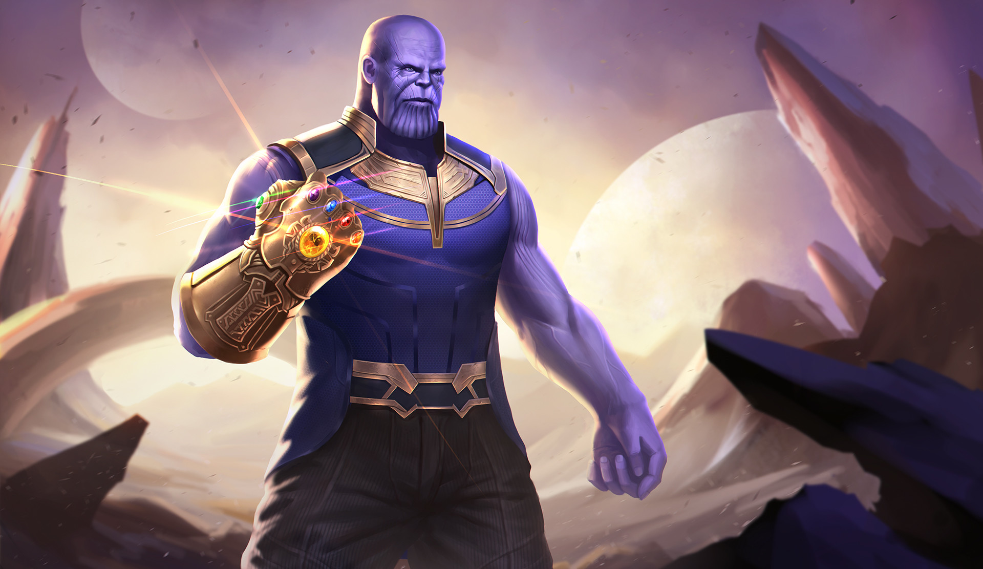 free download thanos gauntlet