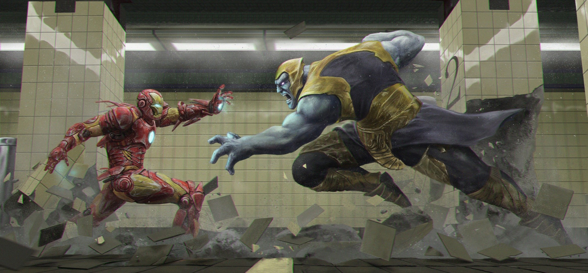 3840x2160 Thanos Vs Iron Man Avengers Infinity War 4k HD 4k Wallpapers,  Images, Backgrounds, Photos and Pictures