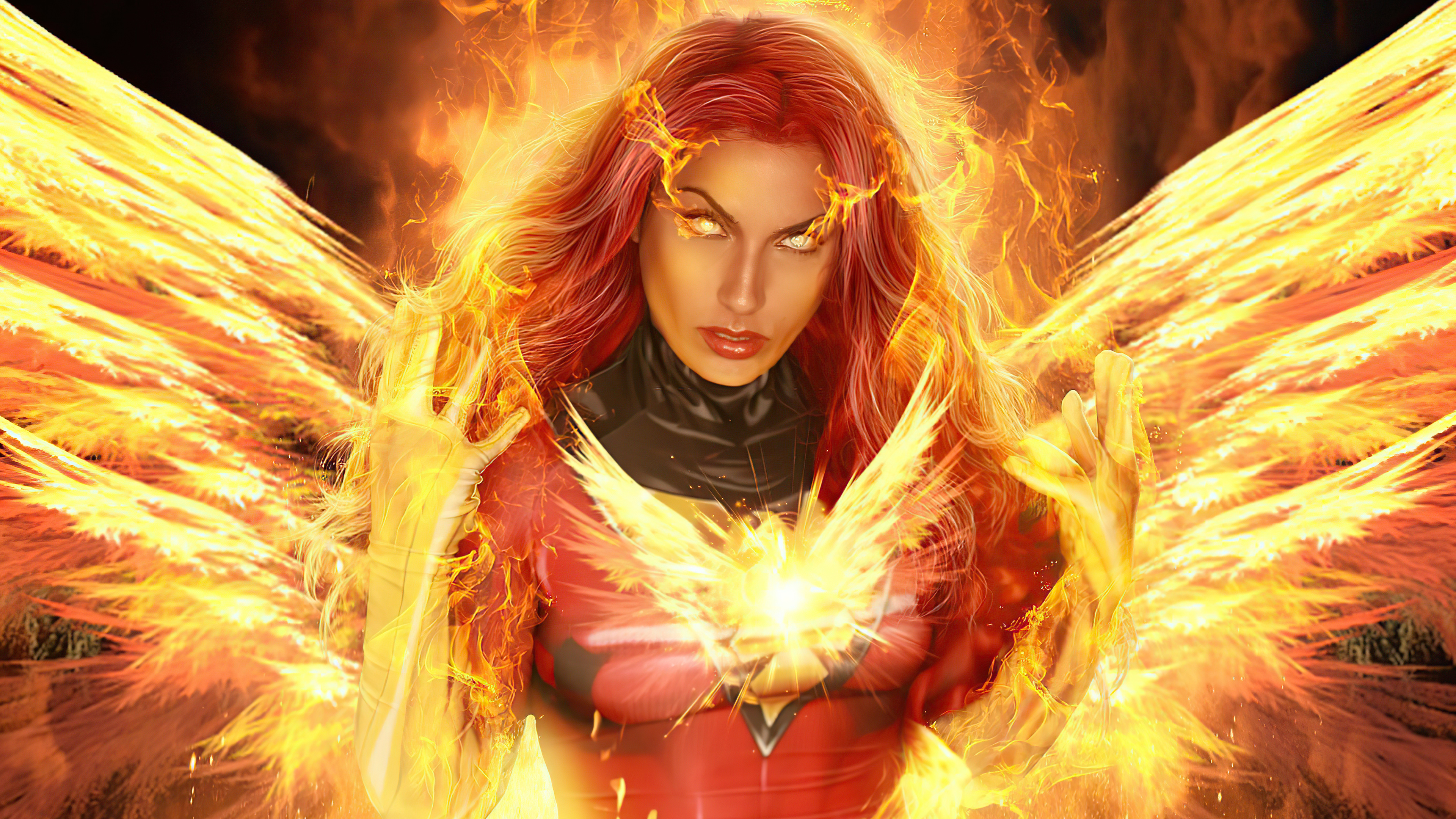 540x960 The Dark Phoenix Cosplay 4k 540x960 Resolution HD 4k Wallpapers,  Images, Backgrounds, Photos and Pictures