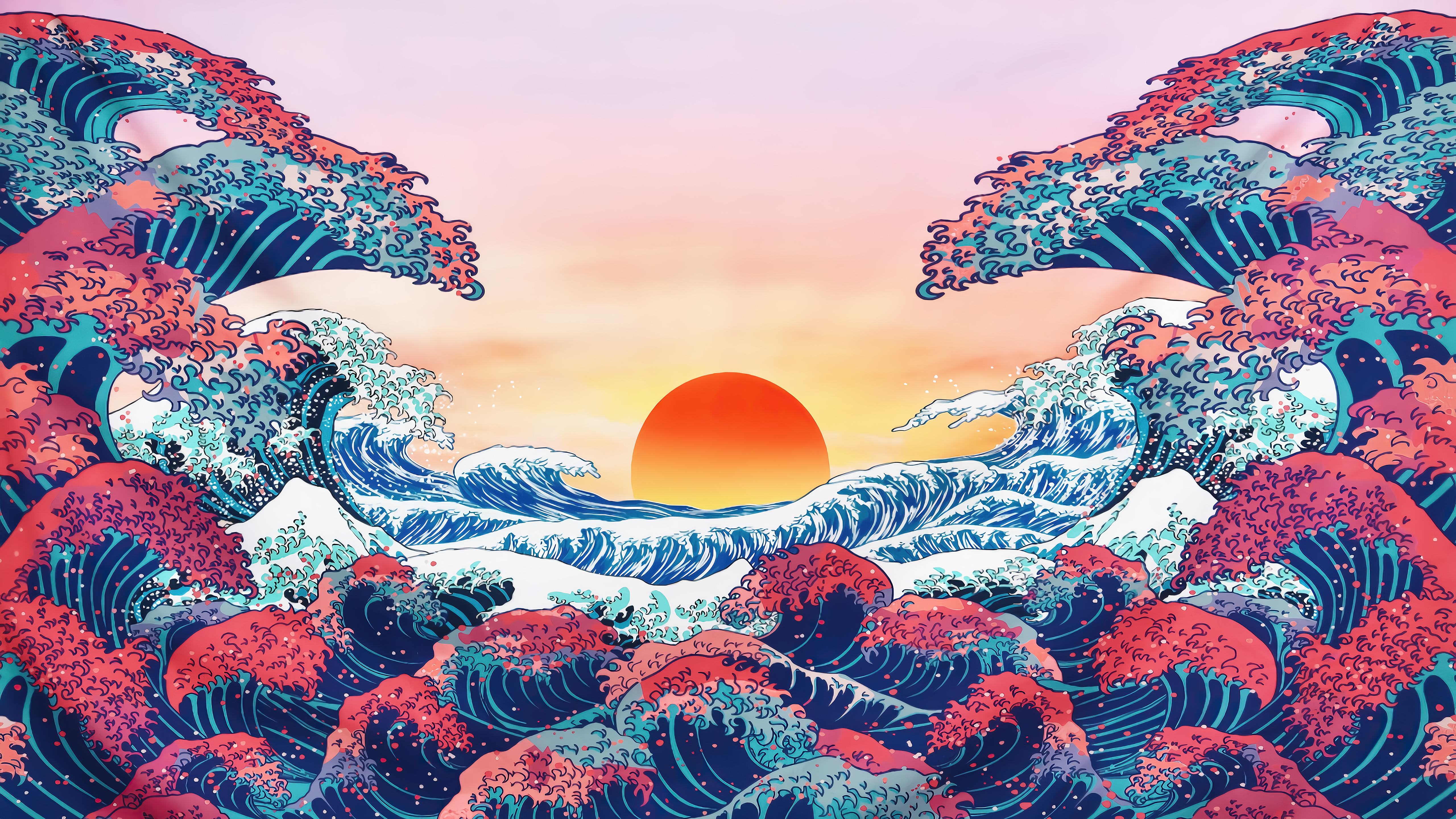 Great wave off kanagawa HD wallpapers  Pxfuel