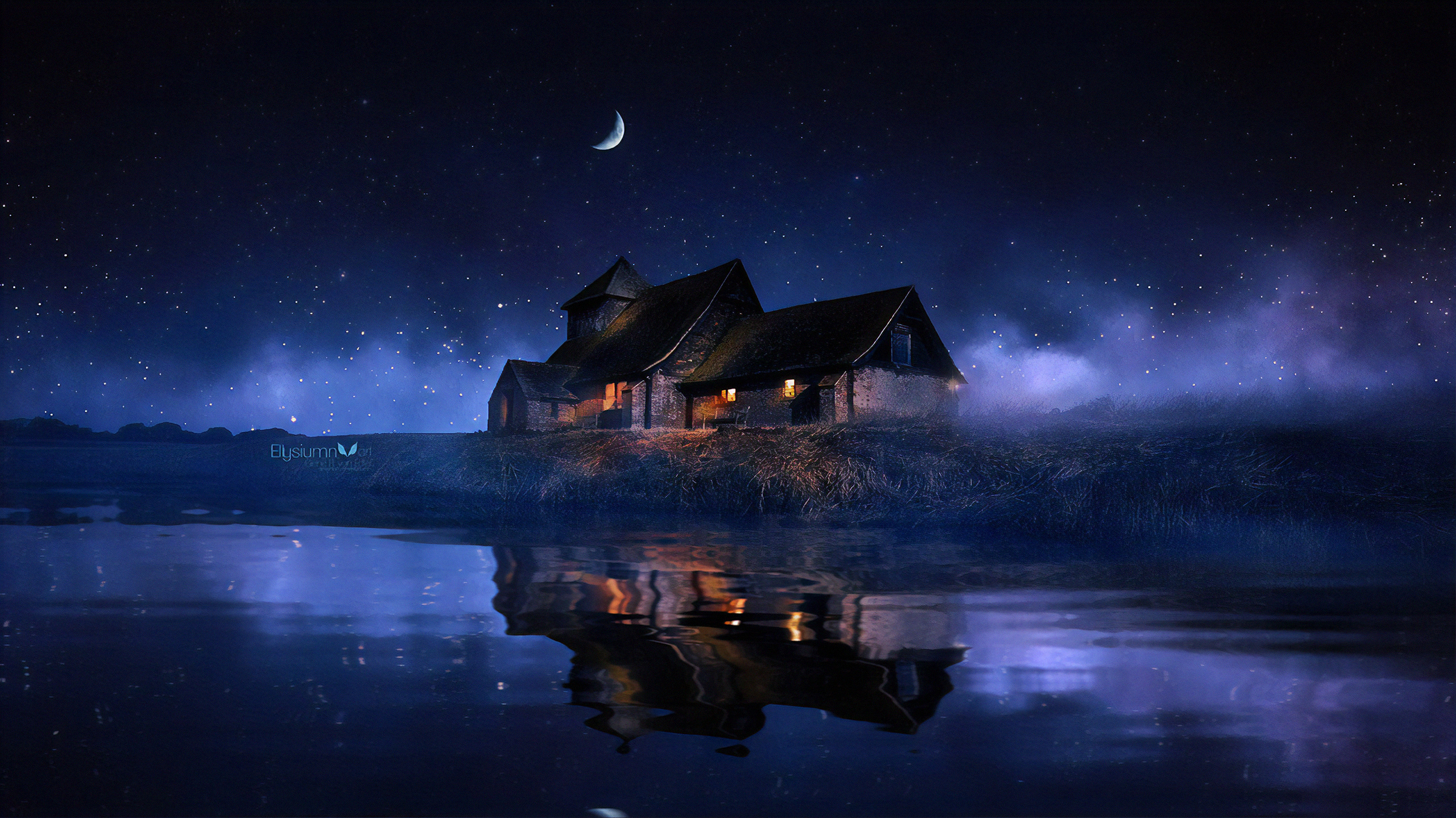 The House By The Lake, HD Artist, 4k Wallpapers, Images, Backgrounds,  Photos and Pictures