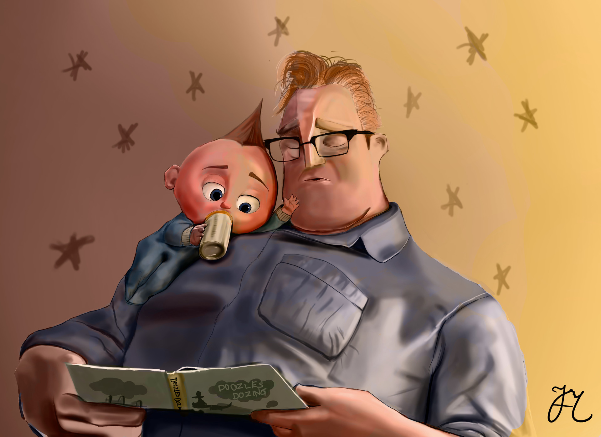 The Incredibles 2 Jack Jack Par Mr Incredible, HD Superheroes, 4k  Wallpapers, Images, Backgrounds, Photos and Pictures