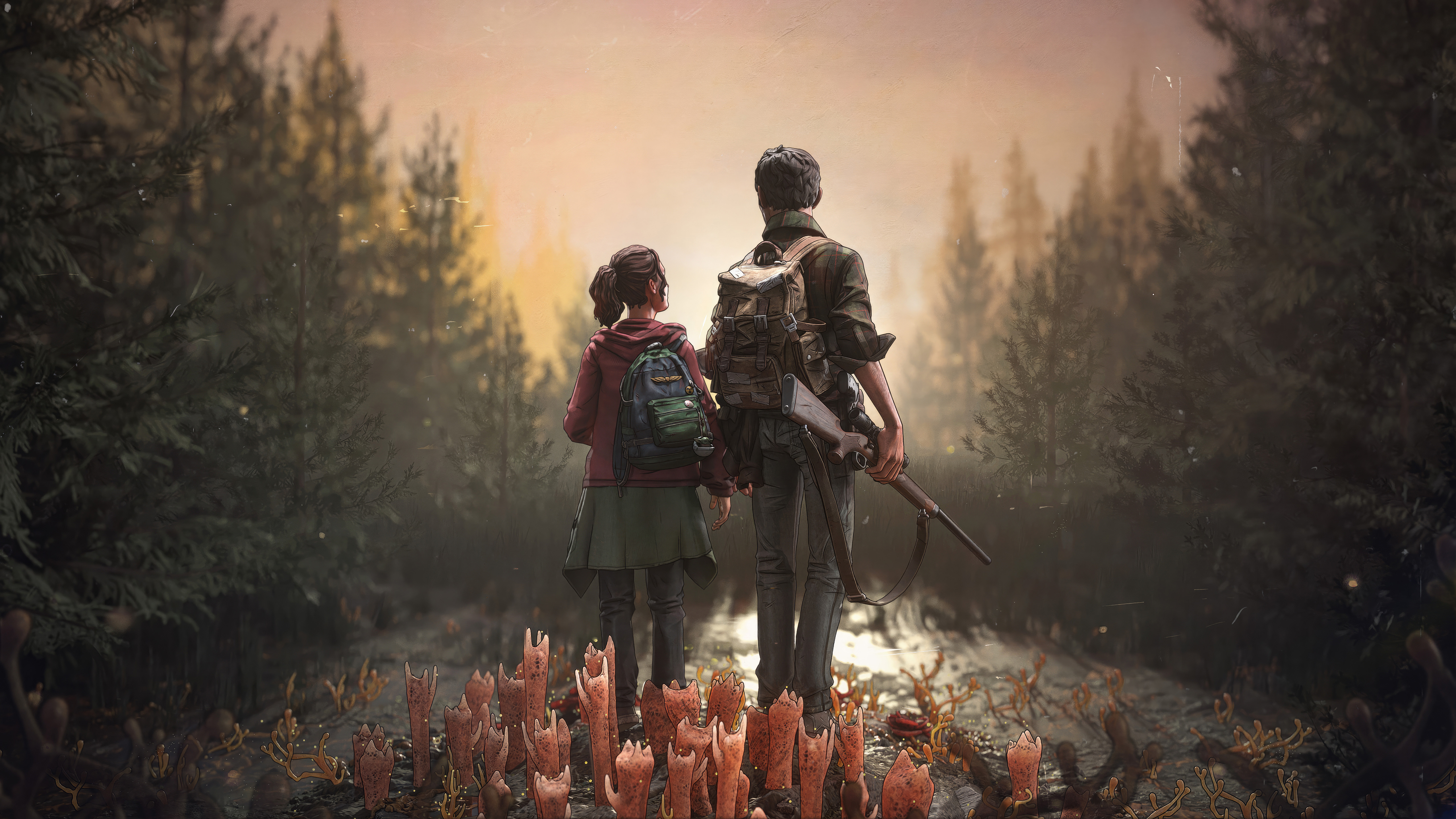 The Last Of Us Ellie And Joel Wallpaper,HD Tv Shows Wallpapers,4k Wallpapers,Images,Backgrounds,Photos  and Pictures