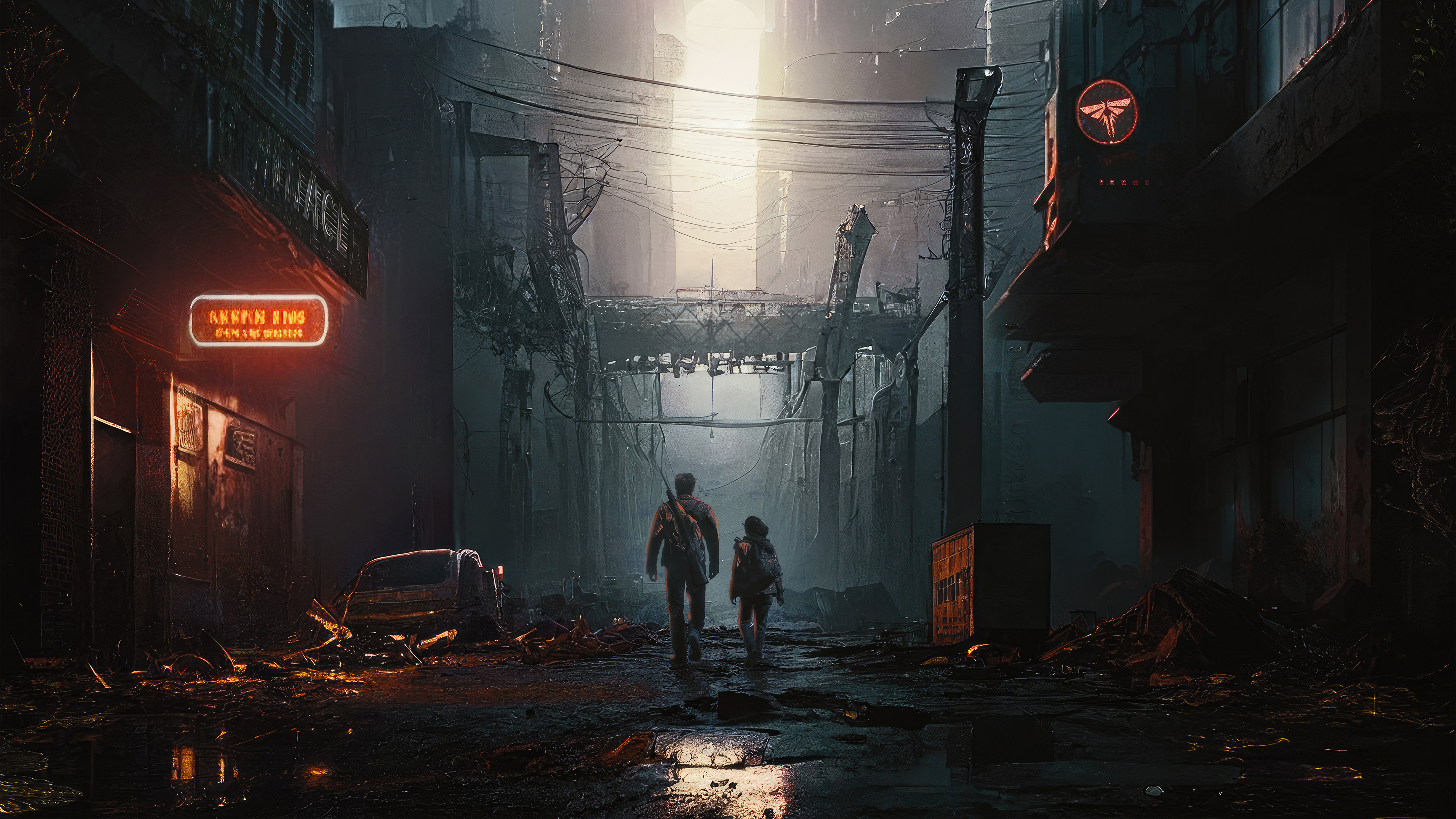 The Last of Us City 2023 Wallpaper, HD TV Series 4K Wallpapers, Images and  Background - Wallpapers Den