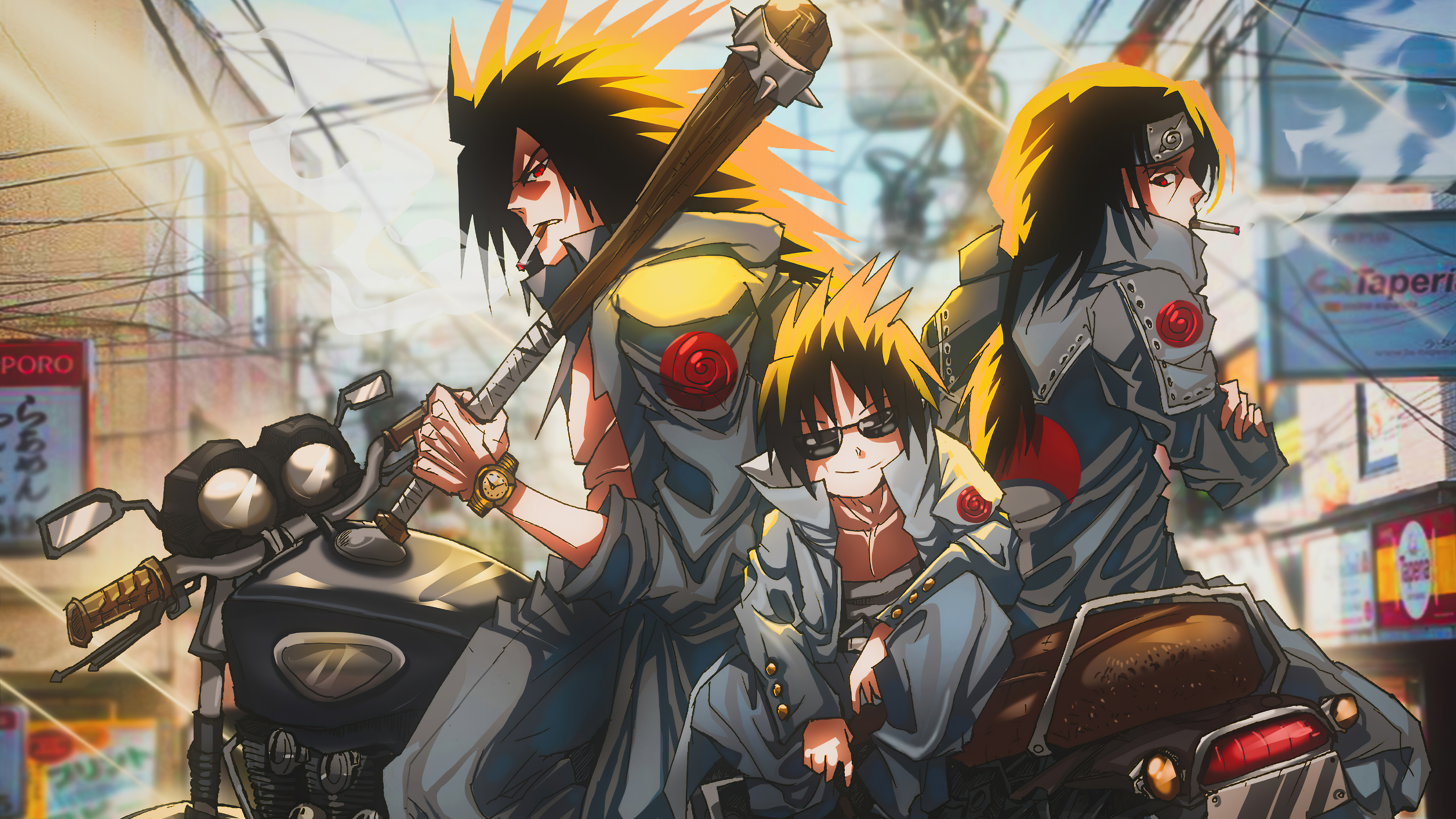 The Uchiha Gang, HD Anime, 4k Wallpapers, Images, Backgrounds, Photos and  Pictures