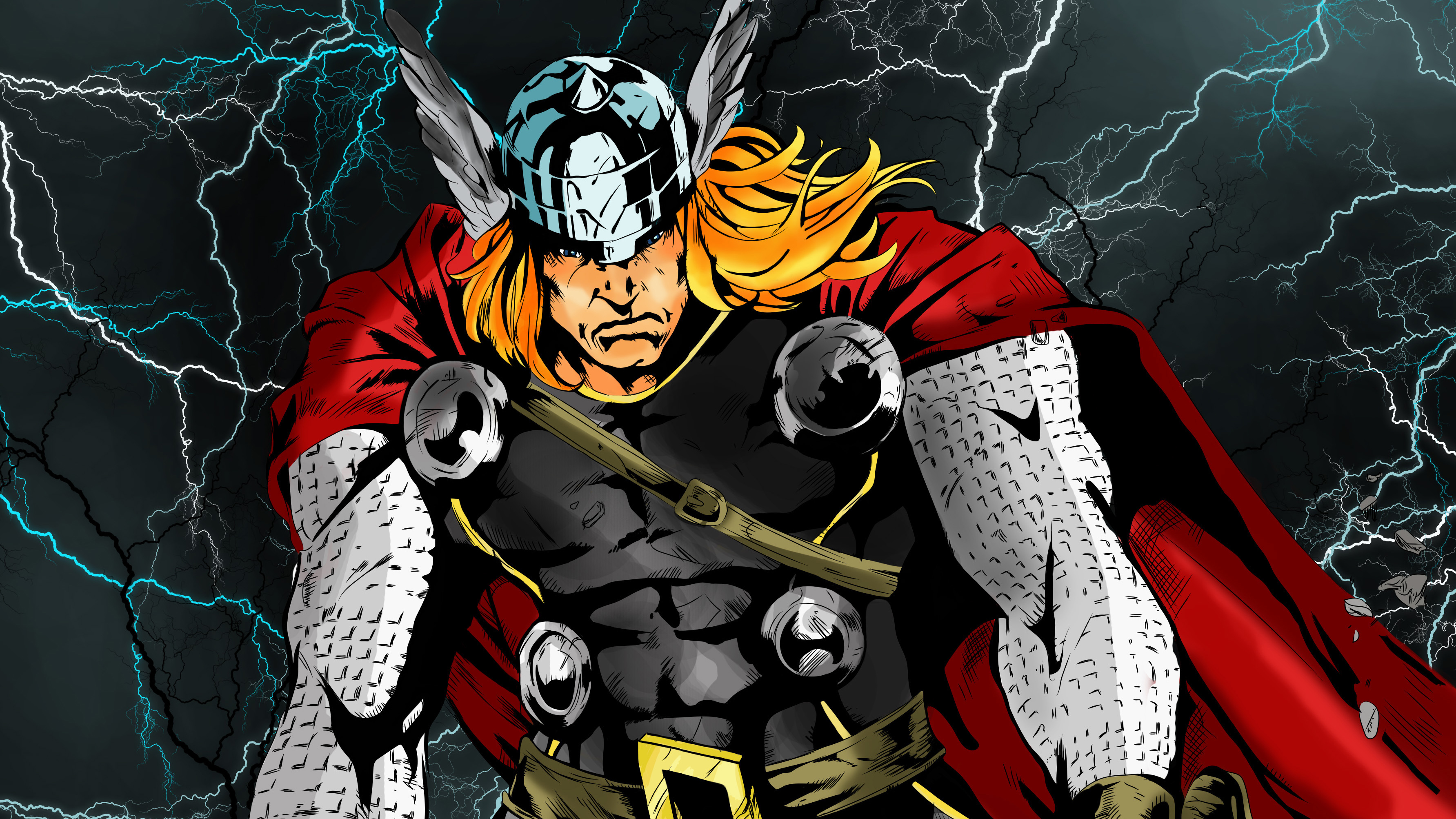 Thor Comic Art, HD Superheroes, 4k Wallpapers, Images, Backgrounds, Photos  and Pictures