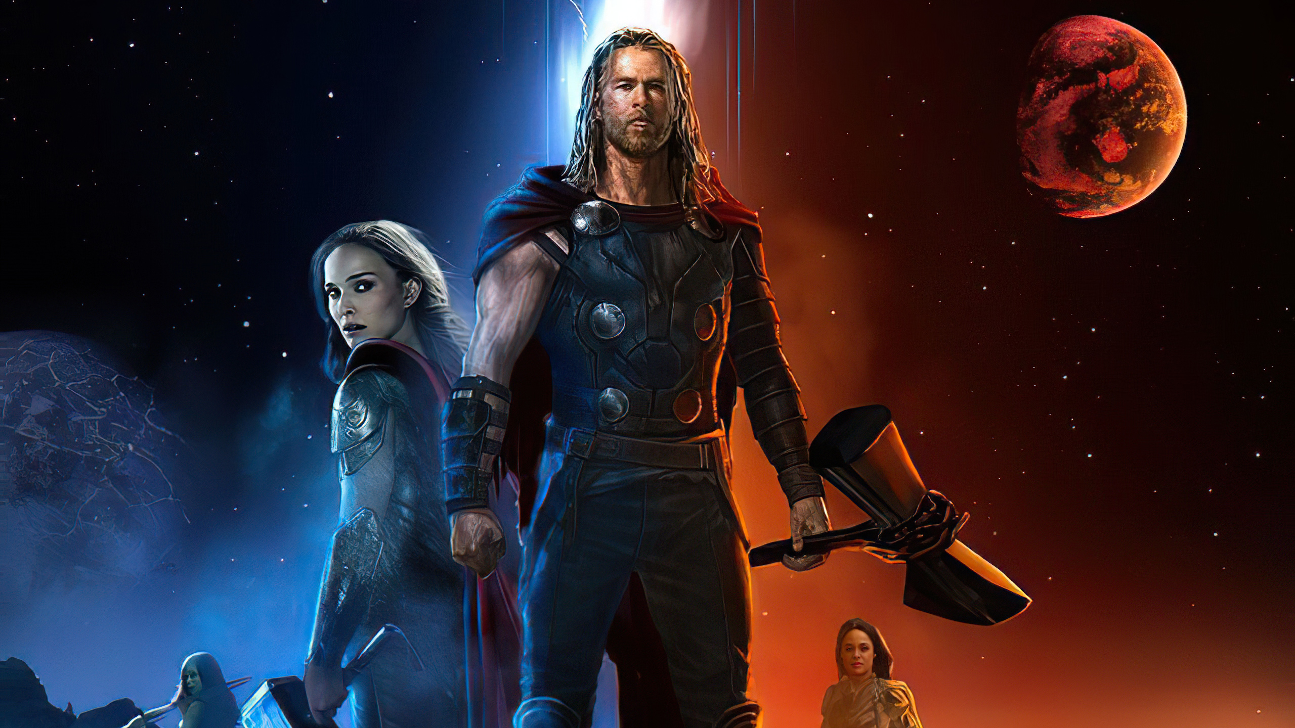 Thor Love And Thunder 2021 Movie Art, HD Superheroes, 4k Wallpapers