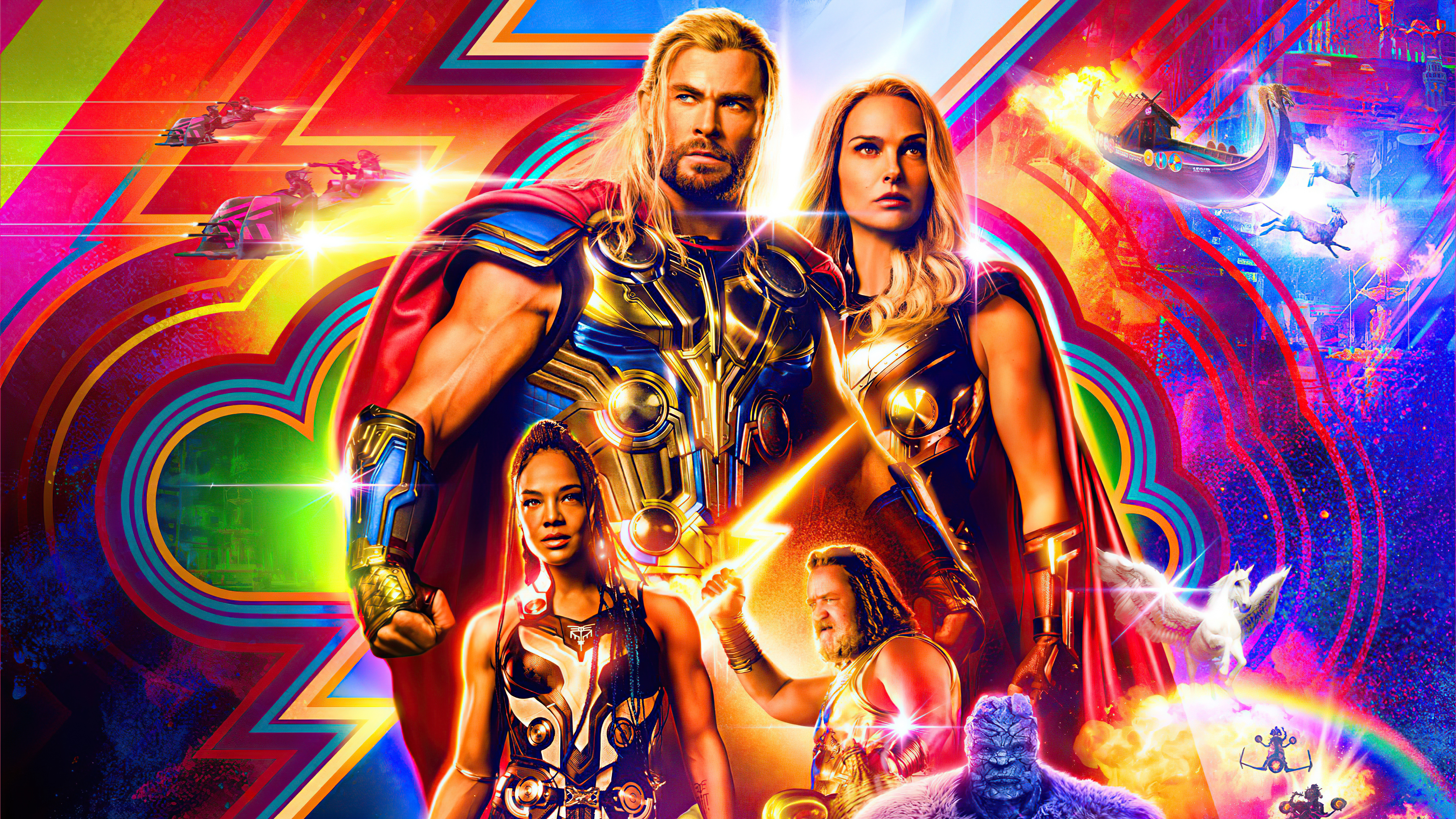 Thor Love And Thunder Movie Poster 5k, HD Movies, 4k Wallpapers, Images,  Backgrounds, Photos and Pictures