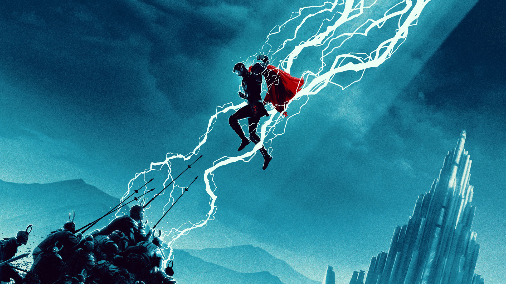 1600x900 Thor Ragnarok Movie Artwork