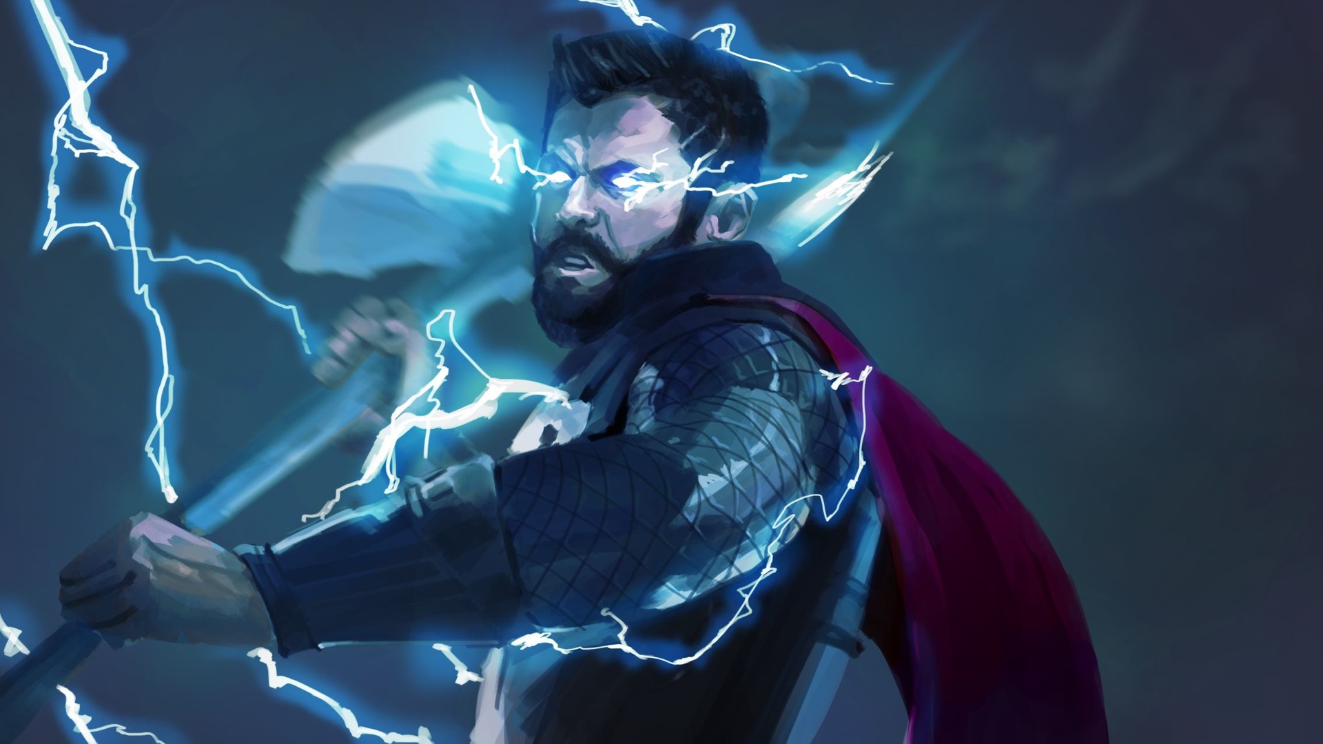 1360x768 Thor Speedpaint Laptop HD HD 4k Wallpapers, Images, Backgrounds,  Photos and Pictures