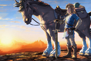 1 Year Anniversary The Legend Of Zelda Breath Of The Wild (1152x864) Resolution Wallpaper