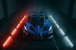 10k Bugatti Bolide 2021 (2560x1024) Resolution Wallpaper