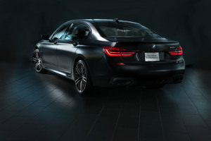 2017 BMW 740e IPerformance M Performance Rear Wallpaper