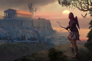 2018 Assassins Creed Odyssey Game 4k (320x240) Resolution Wallpaper