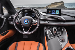 2018 BMW I8 Roadster Interior (2560x1024) Resolution Wallpaper