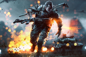 2019 Battlefield 4 (1360x768) Resolution Wallpaper