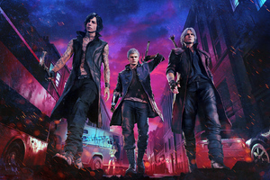 2019 Devil May Cry 5 1080P (1024x768) Resolution Wallpaper