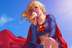 2020 4k Supergirl Artwork